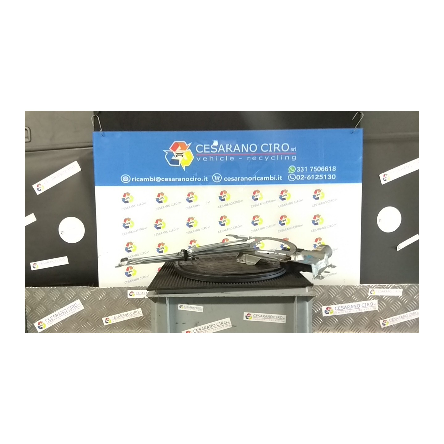 ALZACRISTALLO ELETTR. PORTA ANT. SX. 018 OPEL ZAFIRA (A05) (06/05-) Z16XER 93184842