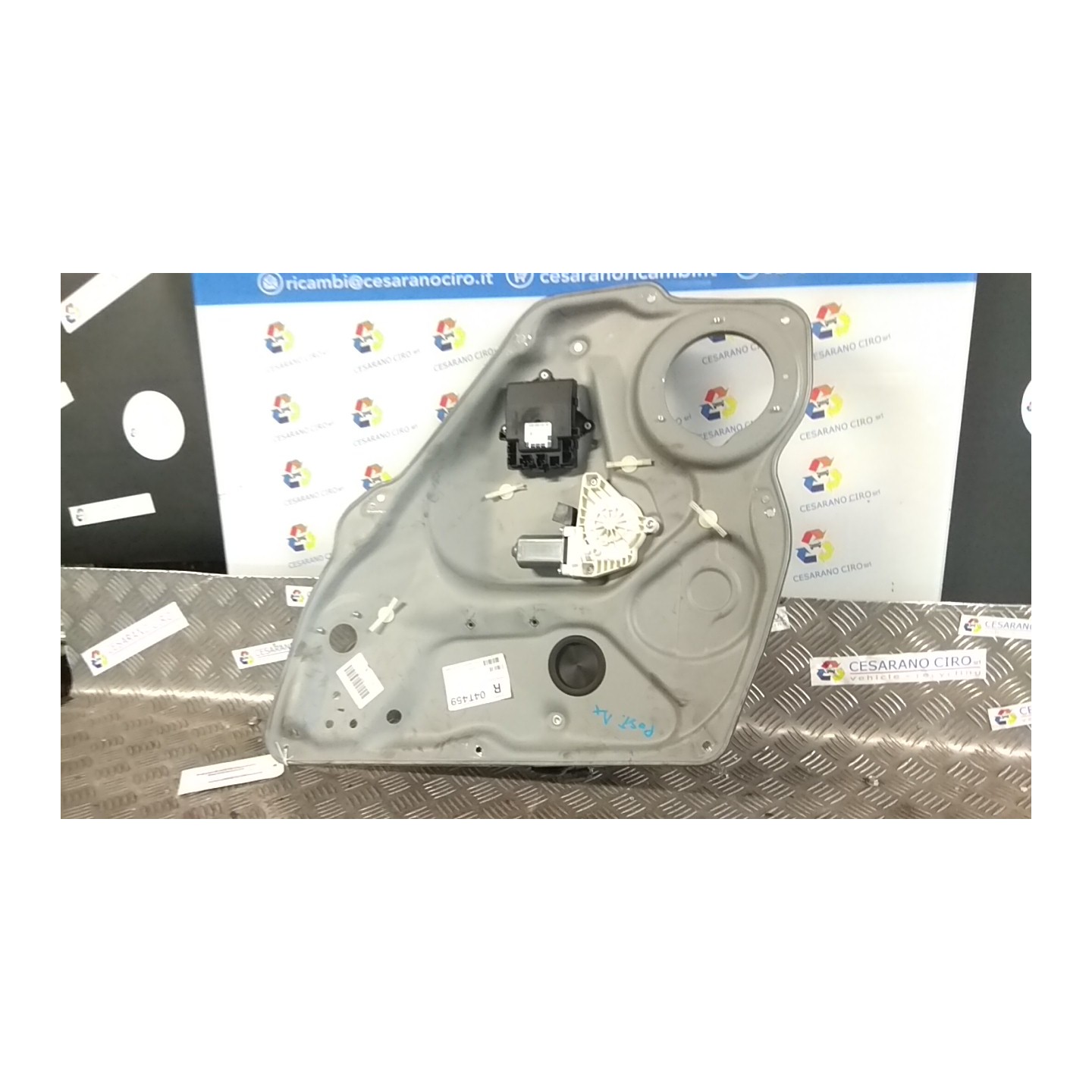 ALZACRISTALLO ELETTR. PORTA POST. DX. 107 MERCEDES-BENZ CLASSE B (T245) (03/05-03/13) 266920 A1697303879