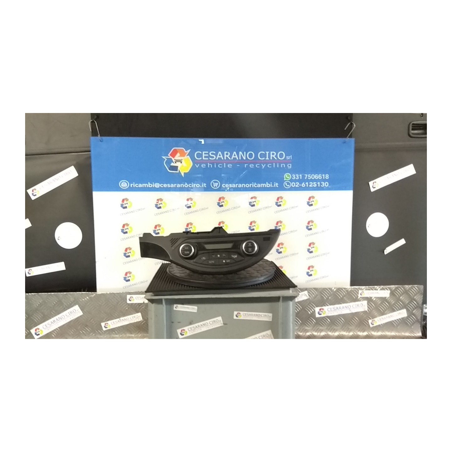 BLOCCO COMANDO CLIMATIZZAZIONE C/A/C AUTO 161 TOYOTA YARIS (03/17-02/21) 1NZ 559000D810C3