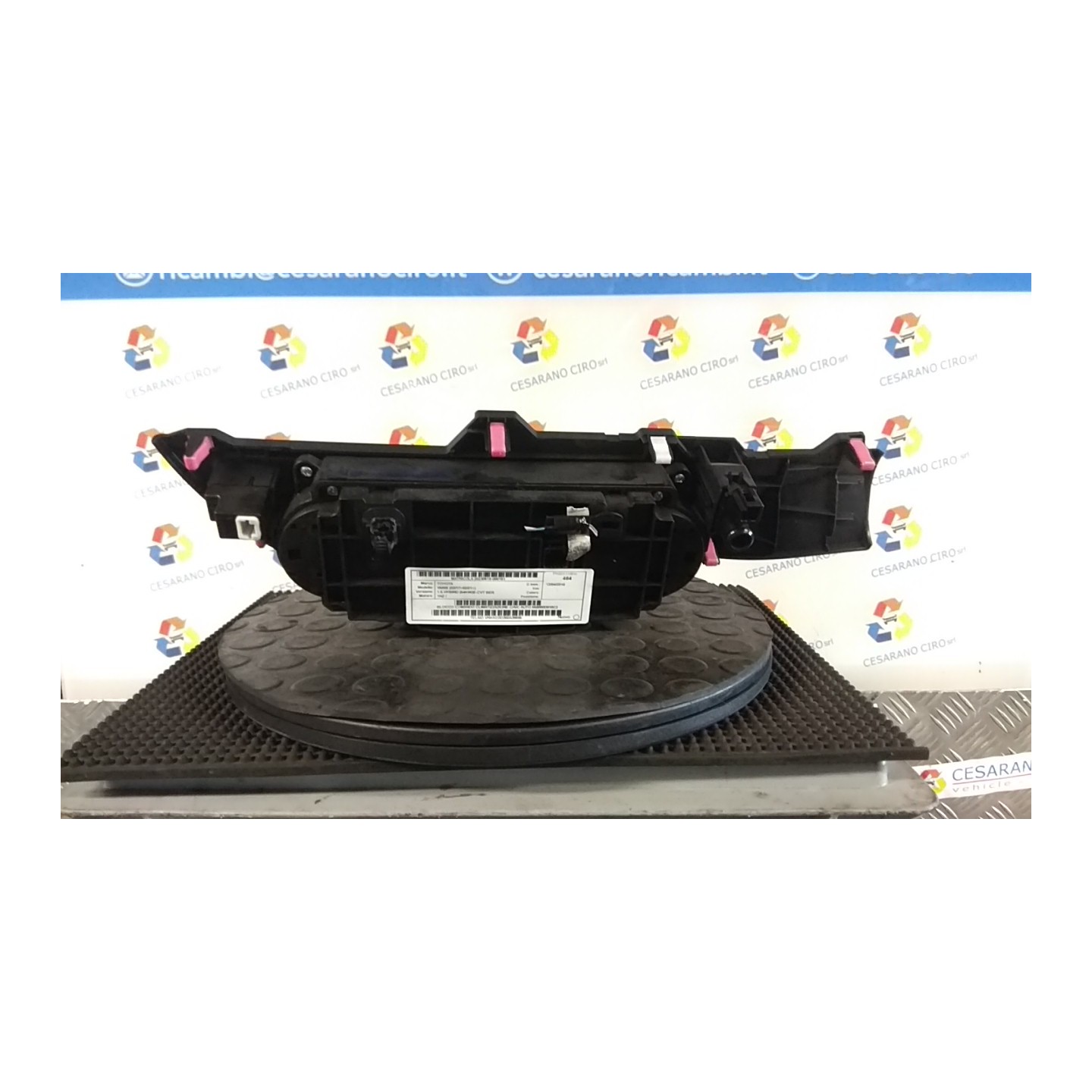 BLOCCO COMANDO CLIMATIZZAZIONE C/A/C AUTO 161 TOYOTA YARIS (03/17-02/21) 1NZ 559000D810C3