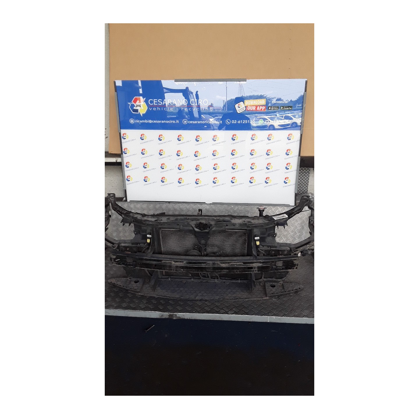 FRONTALE COMPLETO DI RADIATORI 055 HYUNDAI I30 (07/07-) G4FA NBA006071028003