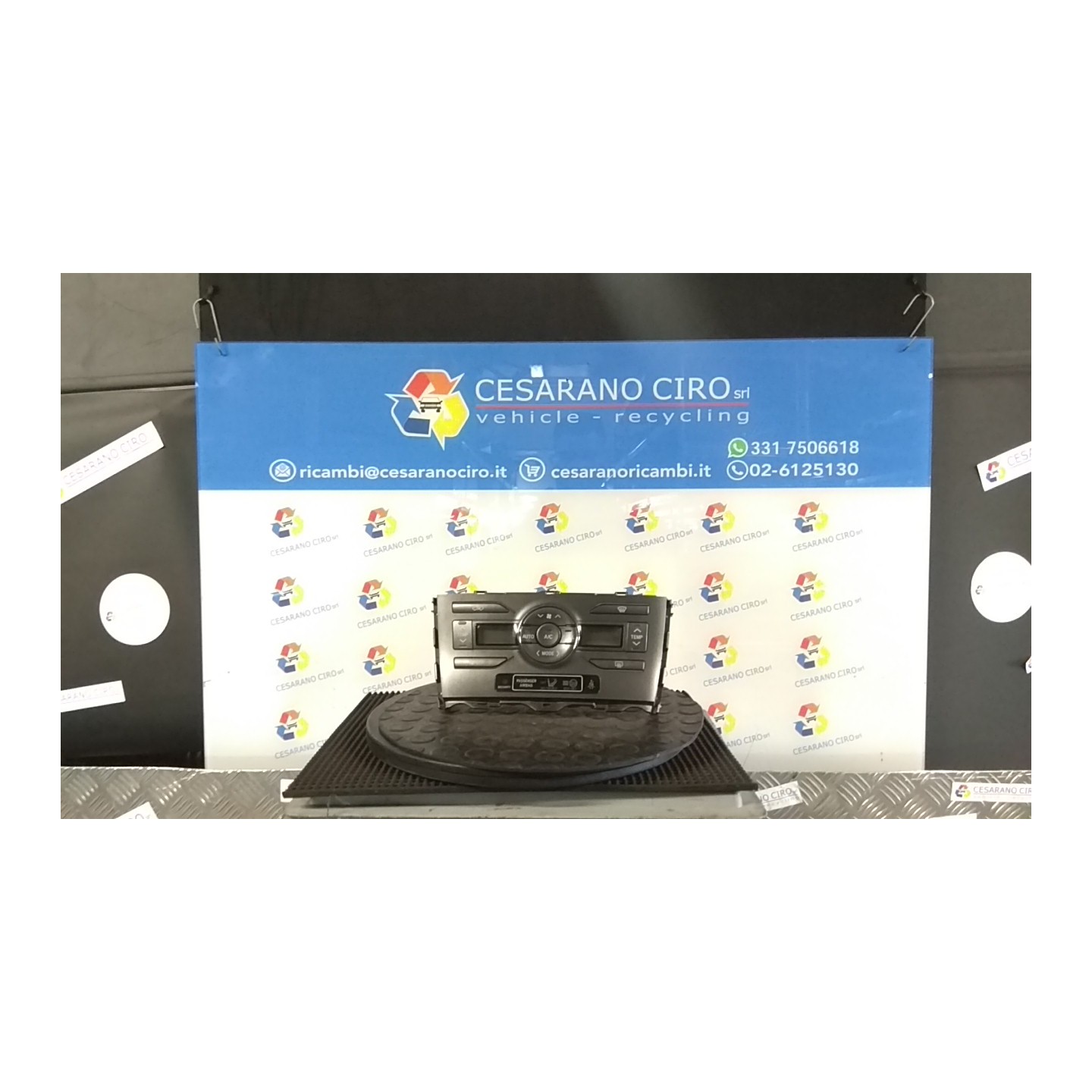 BLOCCO COMANDO CLIMATIZZAZIONE C/A/C AUTO 006 TOYOTA AURIS (01/07-) 1ZRFE 5590012A30
