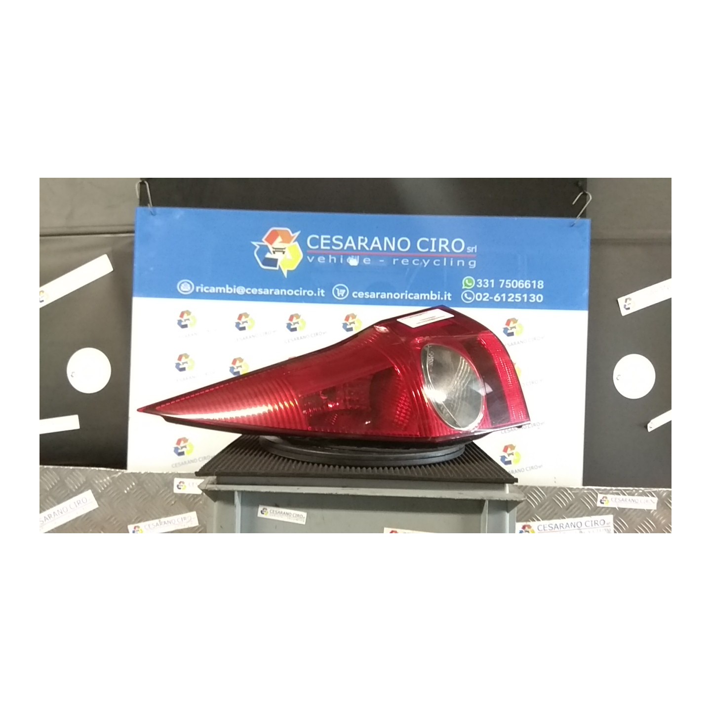 FANALE POST. DX. 068 RENAULT MEGANE 2A SERIE (09/02-02/06) F9QB8 8200142683