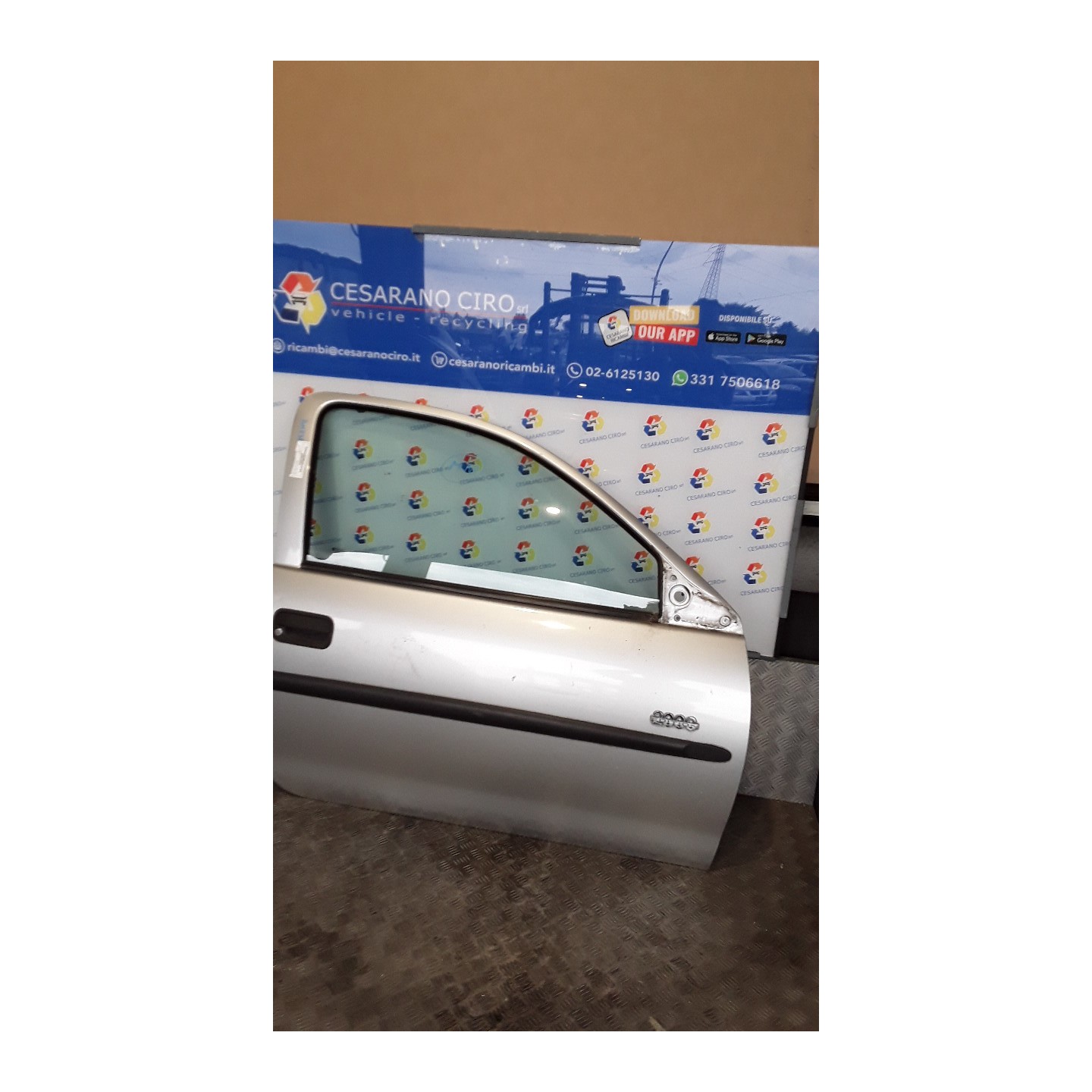 PORTA ANT. DX. 152 OPEL CORSA (S93) (01/93-09/00) C14SE 90535080