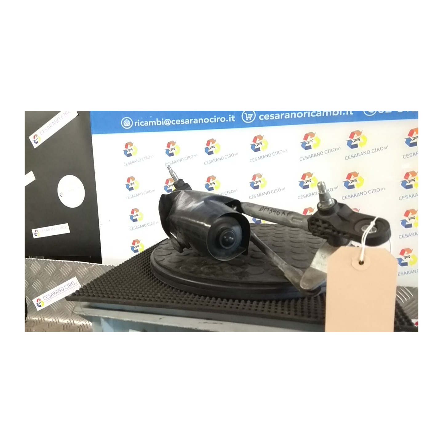 MECCANISMO TERGIPARABREZZA CON MOTORINO 010 FIAT PANDA (2Q) (09/03-12/10) 188A4000 46804522