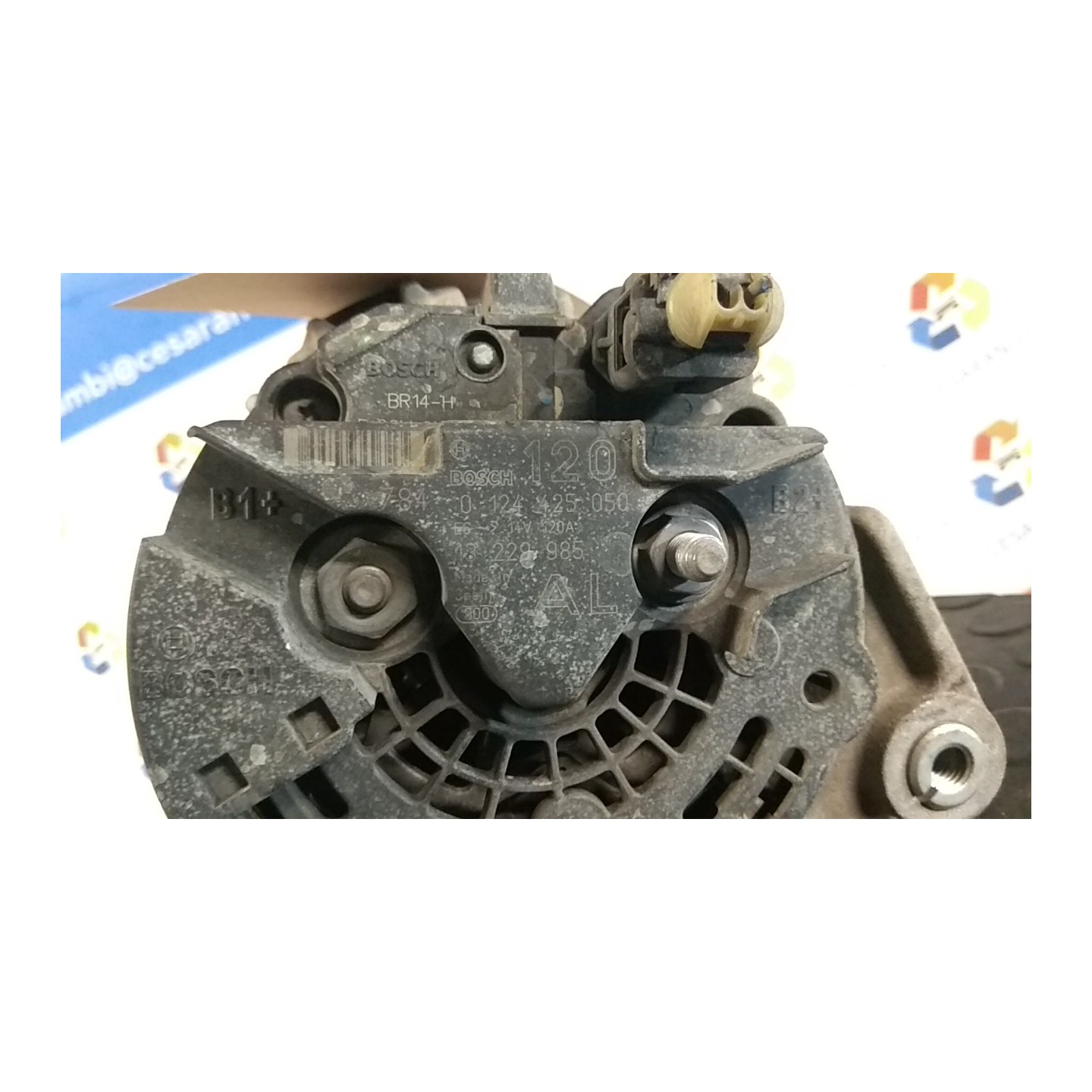 ALTERNATORE 12V.120AMP 052 OPEL ASTRA (A04) (01/04-03/11) Z16XER 93174469