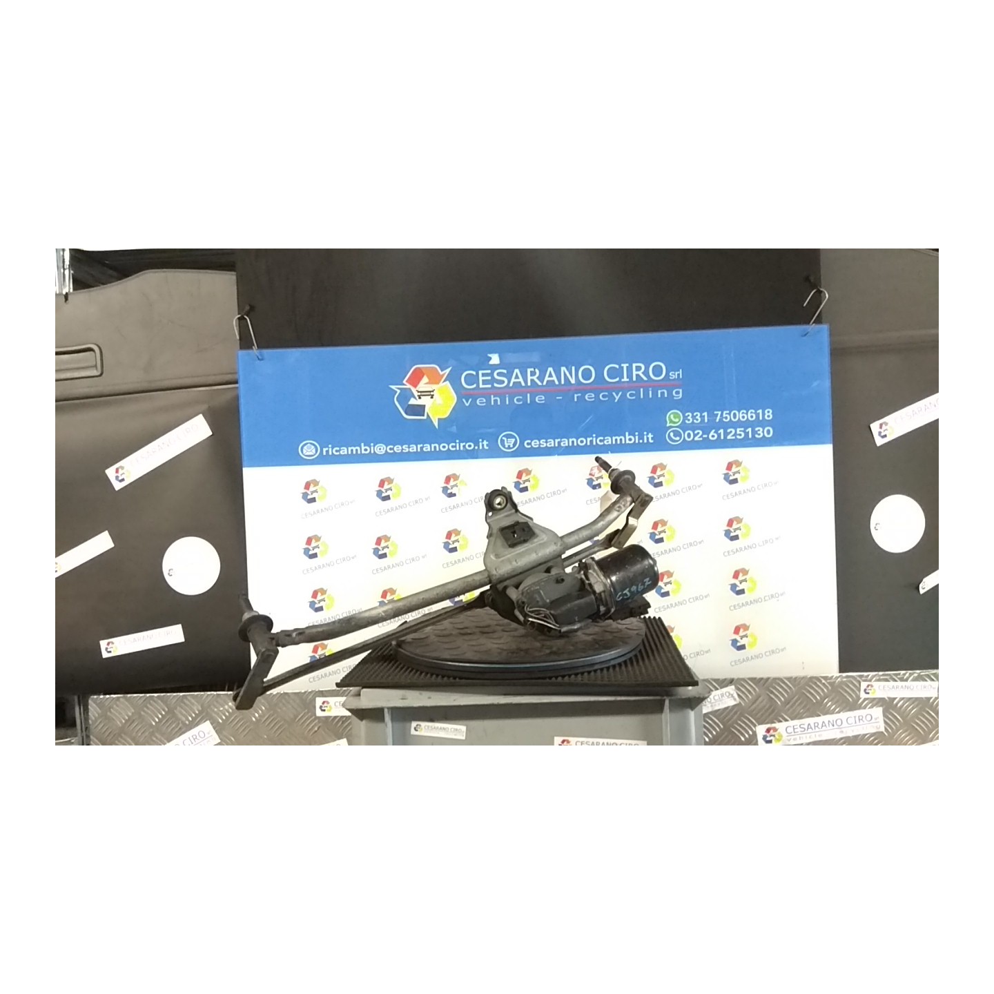 MOTORINO TERGIPARABREZZA 083 RENAULT TRAFIC (06/01-09/06) F9QU7 7701055893