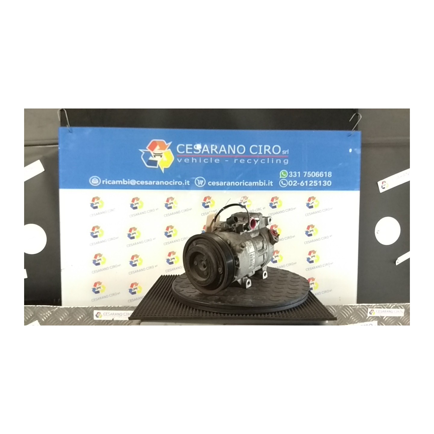 COMPRESSORE A/C 090 HYUNDAI I30 (07/07-) G4FC 977012H040