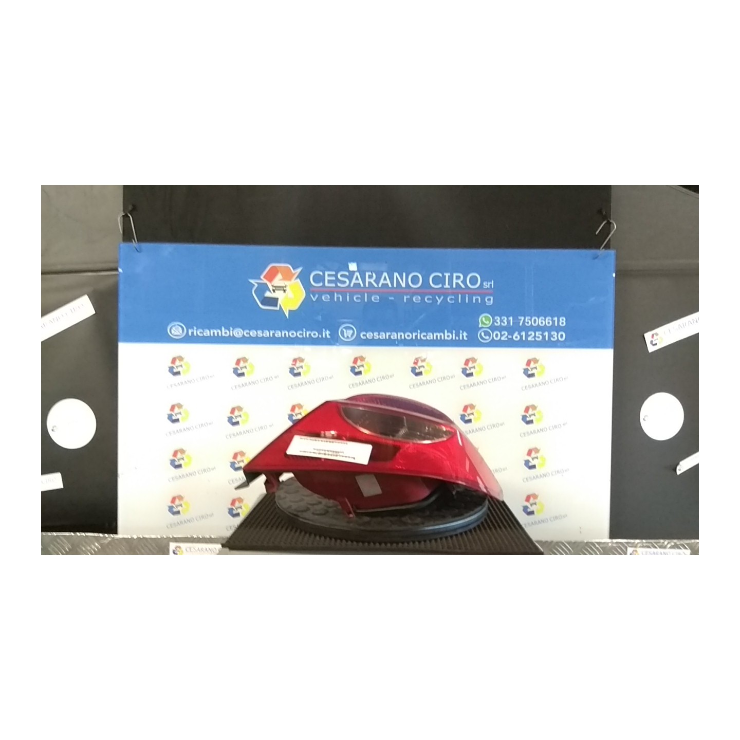 FANALE POST. DX. 040 RENAULT CLIO 3A SERIE (07/05-05/09) K9KT7 8200459960