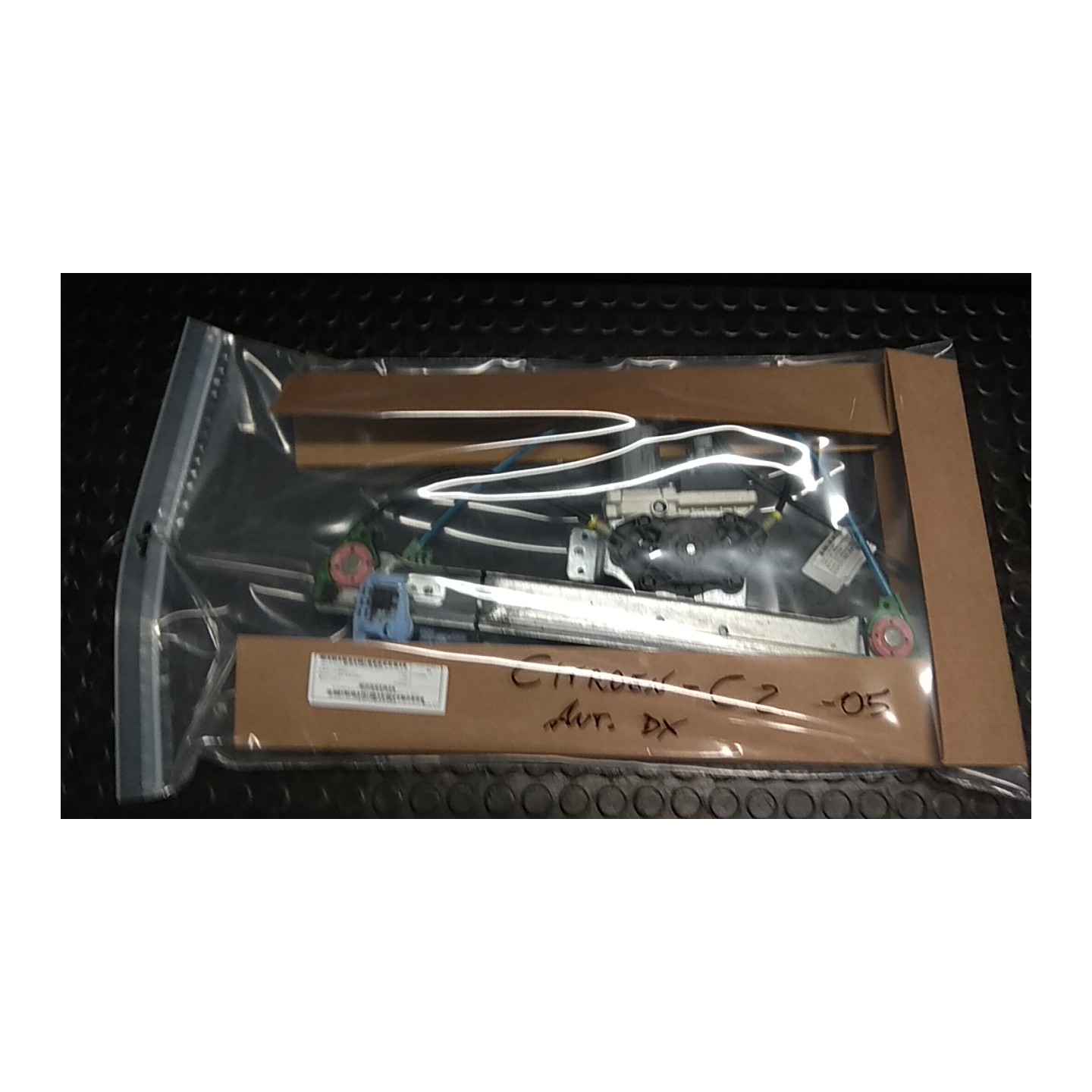 ALZACRISTALLO ELETTR. PORTA ANT. C/MOTORINO DX. 078 CITROEN C2 (09/03-01/10) HFX 9222X1