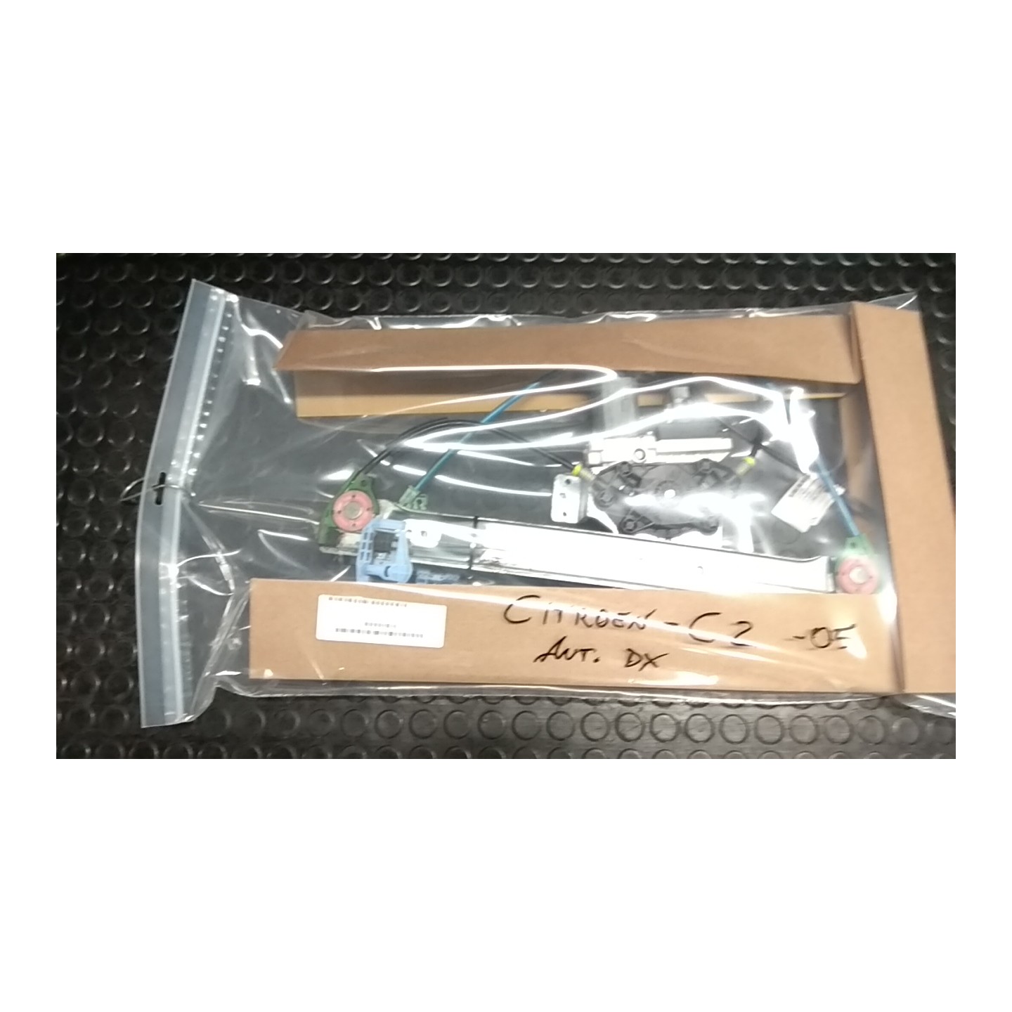 ALZACRISTALLO ELETTR. PORTA ANT. C/MOTORINO DX. 078 CITROEN C2 (09/03-01/10) HFX 9222X1