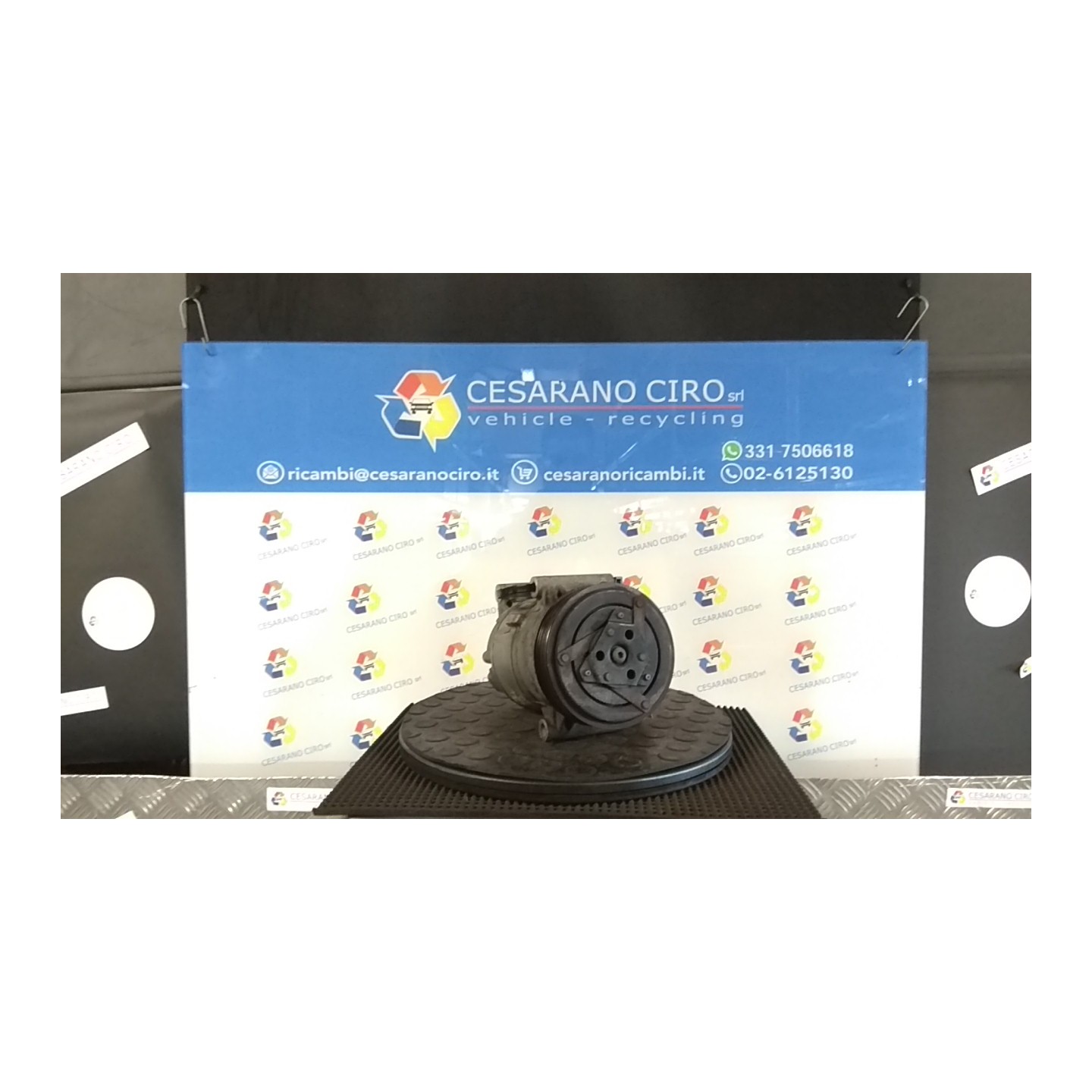 COMPRESSORE A/C 100 RENAULT MEGANE 2A SERIE (09/02-02/06) F9QB8 8200309193