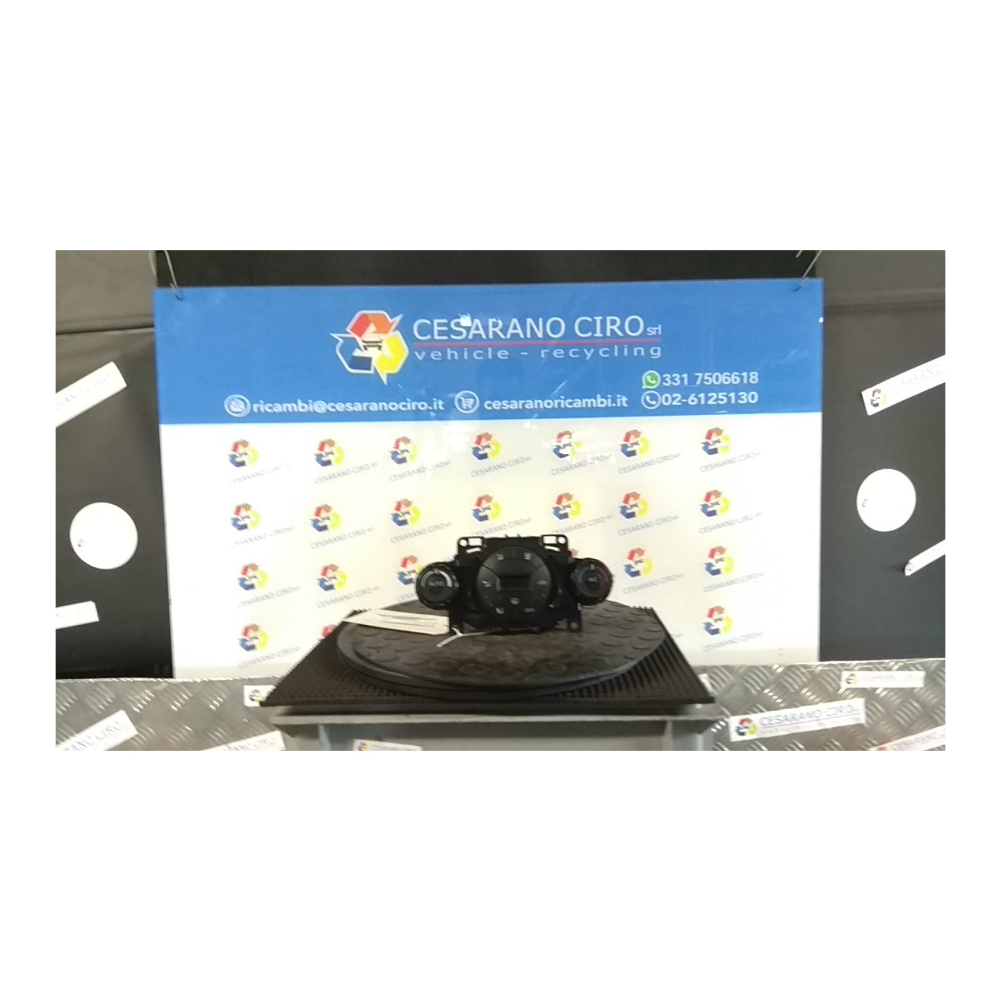 BLOCCO COMANDO CLIMATIZZAZIONE C/A/C AUTO 132 FORD FIESTA (CB1) (09/08-10/13) F6JD 1692816