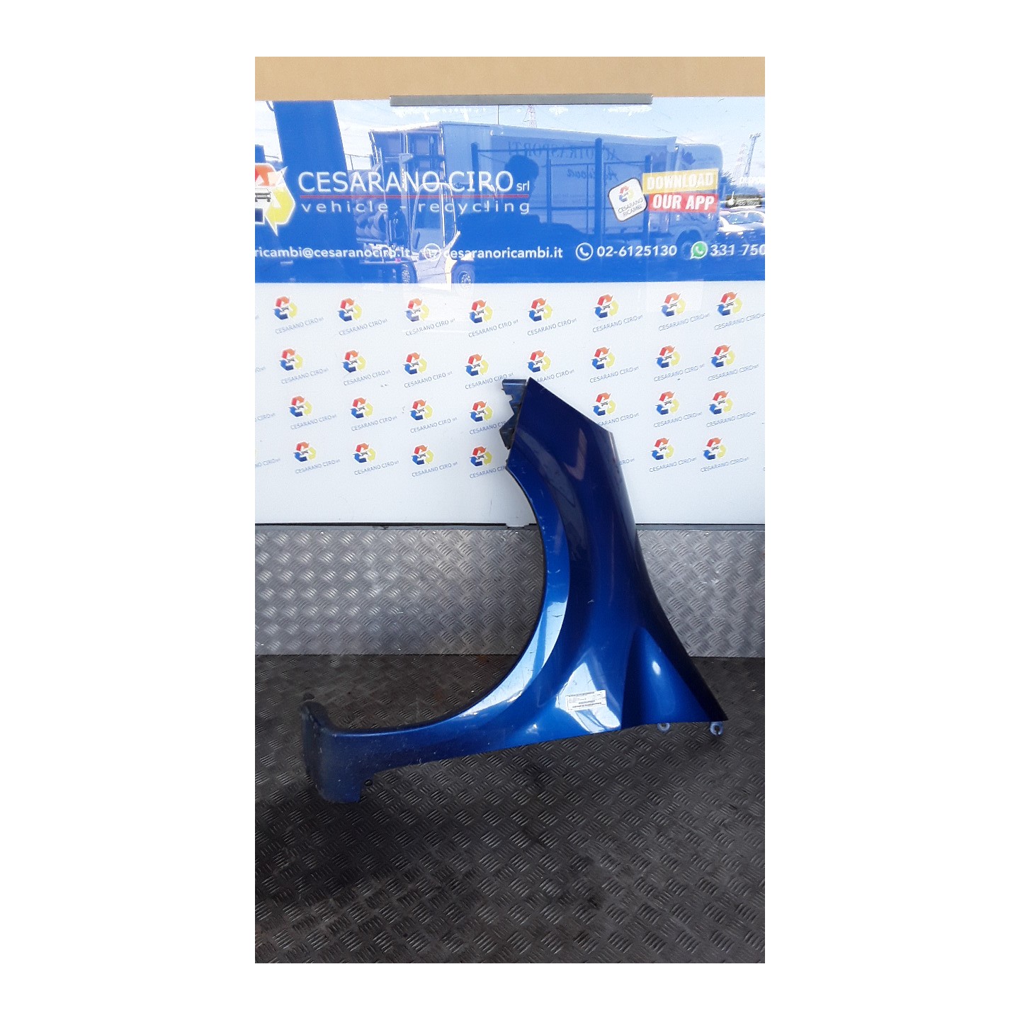 PARAFANGO ANT. SX. 201 RENAULT MODUS 2A SERIE (01/08-06/13) D4FD7 7701475515