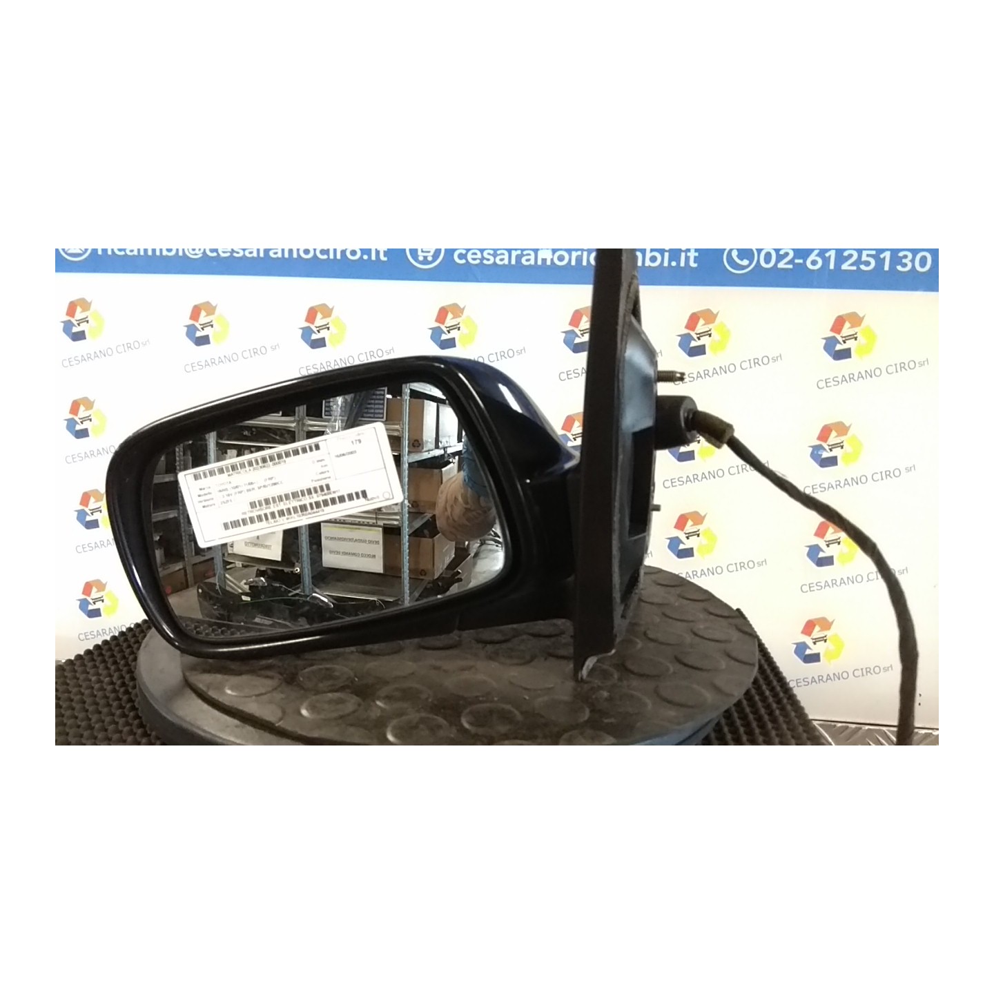 RETROVISORE EST. ELETTRICO SX. 019 TOYOTA YARIS (10/01-11/05)     (FRP) 2SZFE 879400D917
