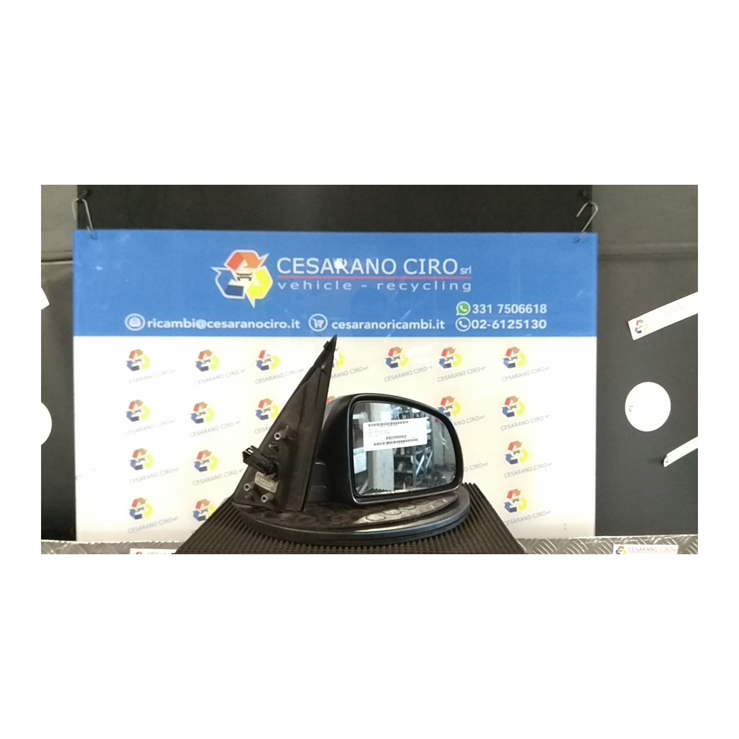 RETROVISORE EST. REGOLAZ. ELETTR. TERMICO DX. 023 OPEL MERIVA (X03) (03/03-12/10) Z16XE 13148955