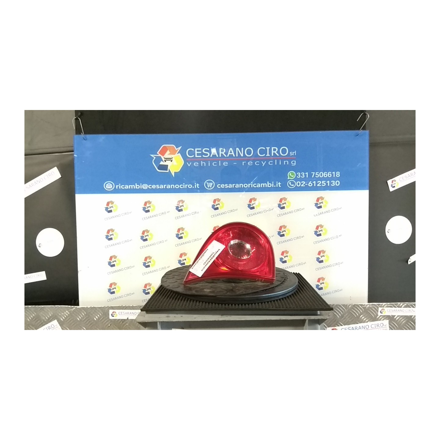 FANALE POST. PARTE INT. SEIMA/AL SX. 033 VOLKSWAGEN GOLF (1K) (10/03-12/09) BSE 1K6945093E
