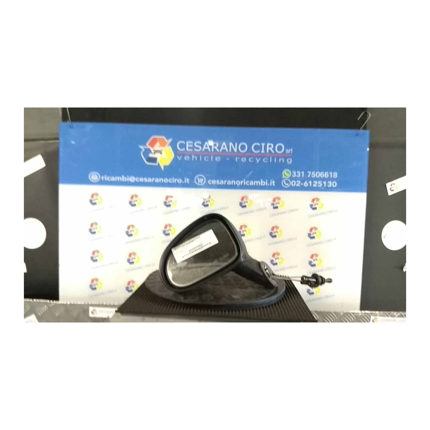 RETROVISORE EST. SX. 053 CHEVROLET (DAEWOO) MATIZ (M200) (04/05-12/10) A08S3 96600405