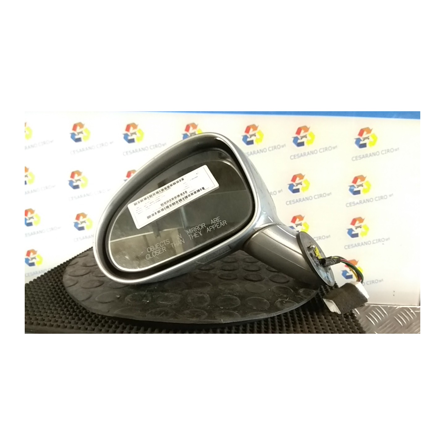 RETROVISORE EST. REGOLAZ. ELETTR. SX. 059 CHEVROLET (DAEWOO) MATIZ (M200) (04/05-12/10) B10S1 96600411