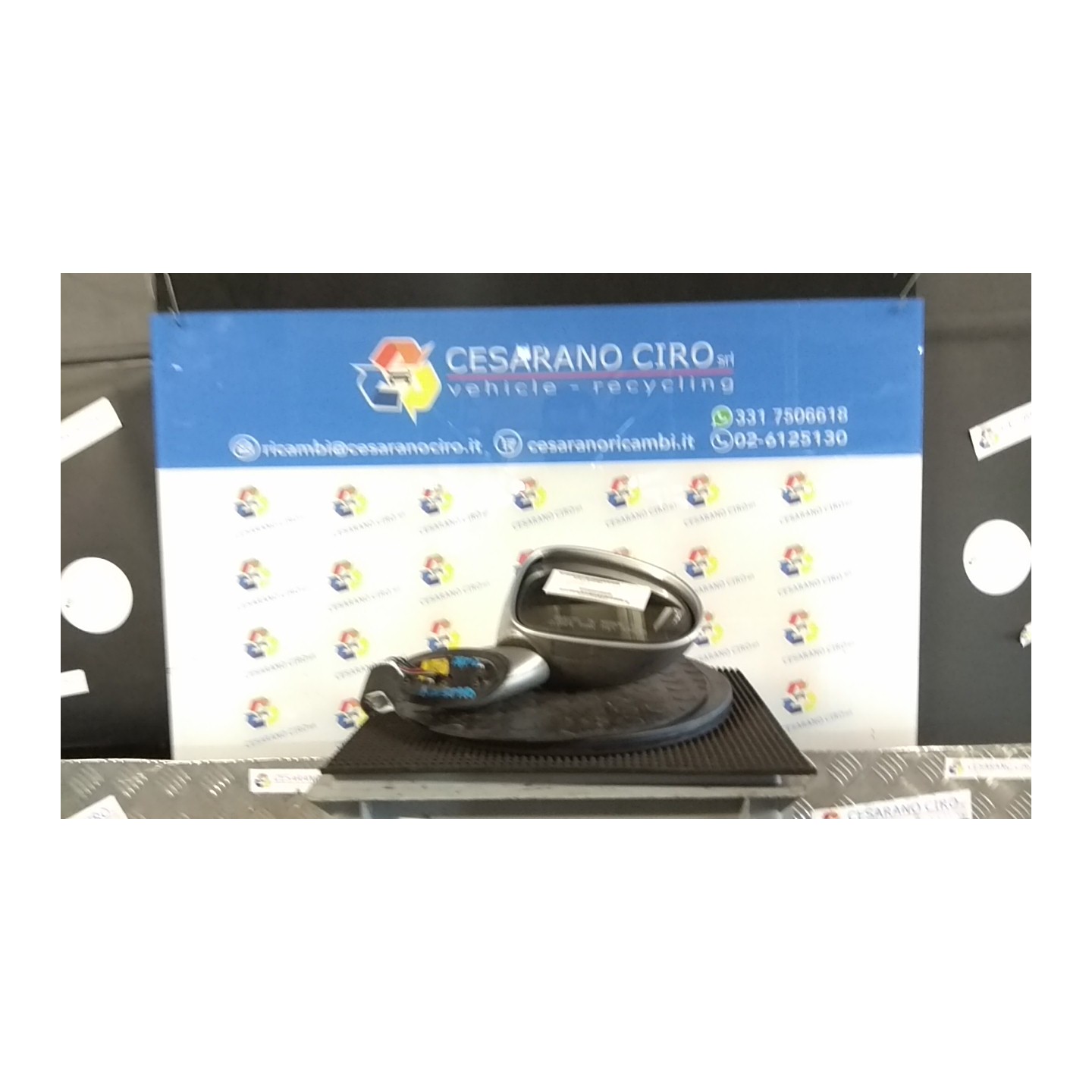 RETROVISORE EST. REGOLAZ. ELETTR. DX. 061 CHEVROLET (DAEWOO) MATIZ (M200) (04/05-12/10) B10S1 96600429