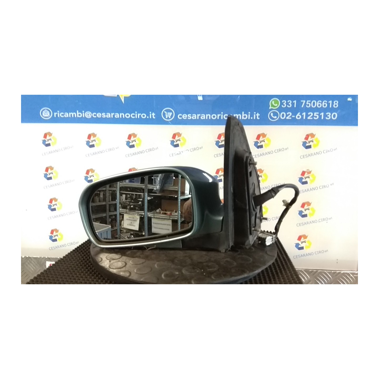 RETROVISORE EST. REGOLAZ. ELETTR. TERMICO ARGENTO SX. 010 HONDA CIVIC 7A SERIE (03/01-12/05) D14Z6 76250S6DG51ZH