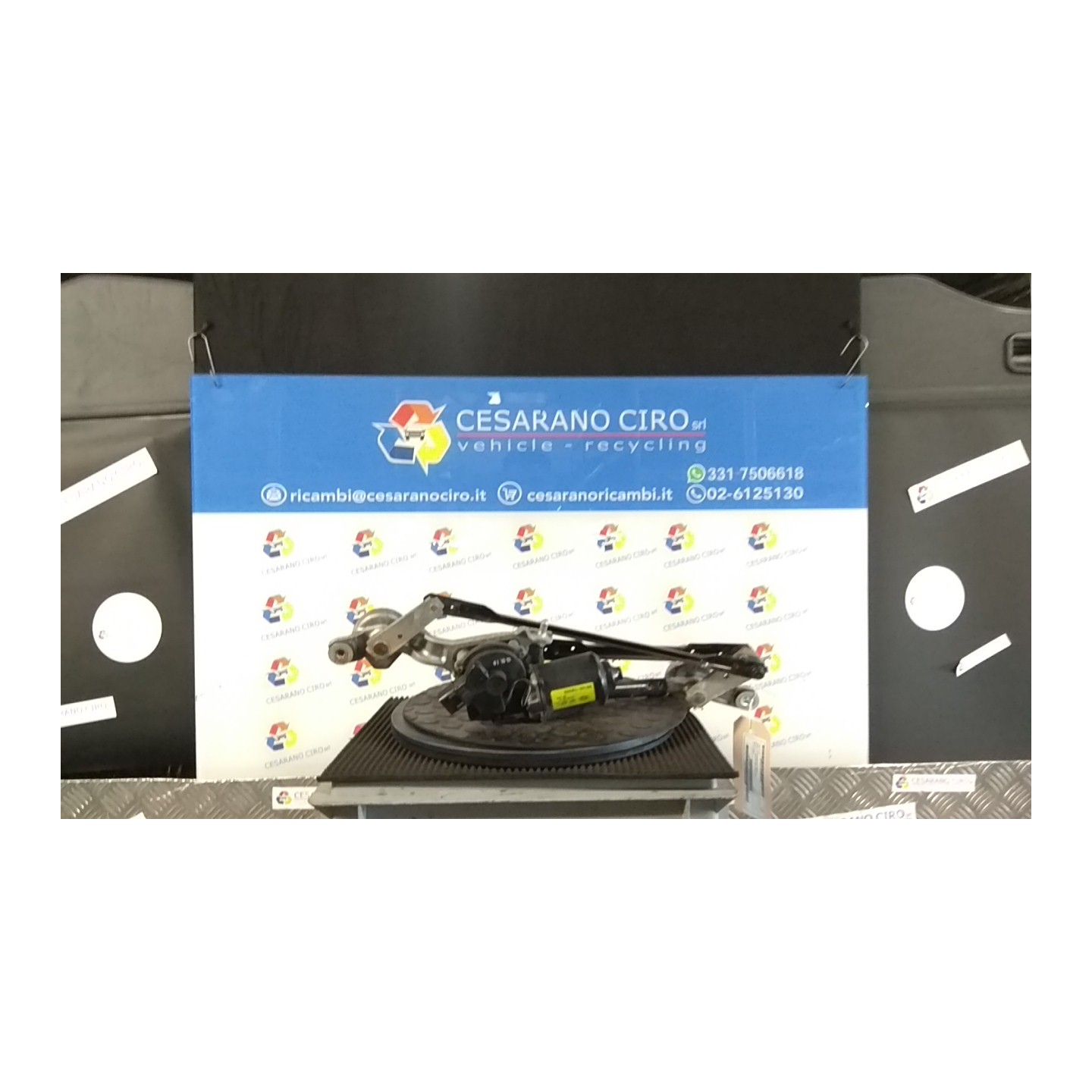 MECCANISMO TERGIPARABREZZA 032 KIA RIO 3A SERIE (08/11-09/15) D3FA 981201W000