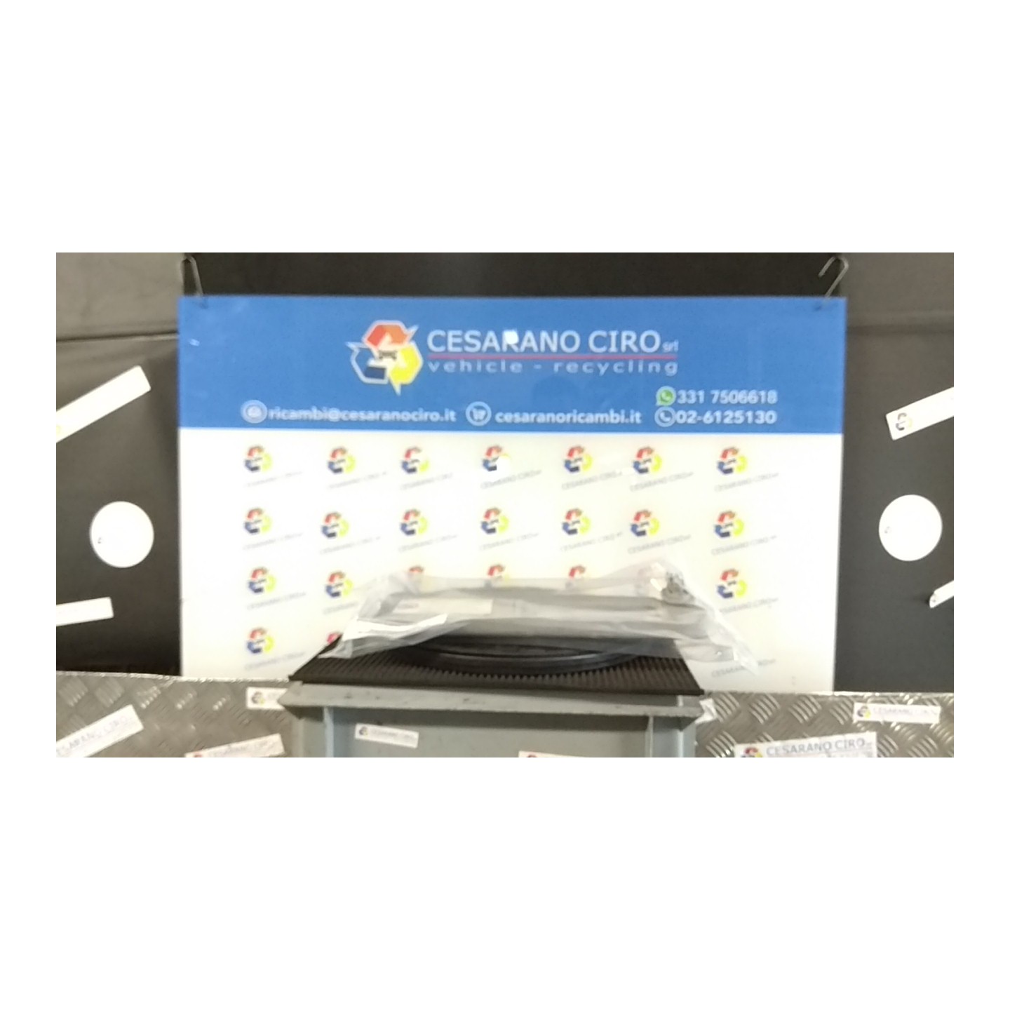 ALETTA PARASOLE PARABREZZA DX. 034 KIA RIO 3A SERIE (08/11-09/15) D3FA 852021W150DCM