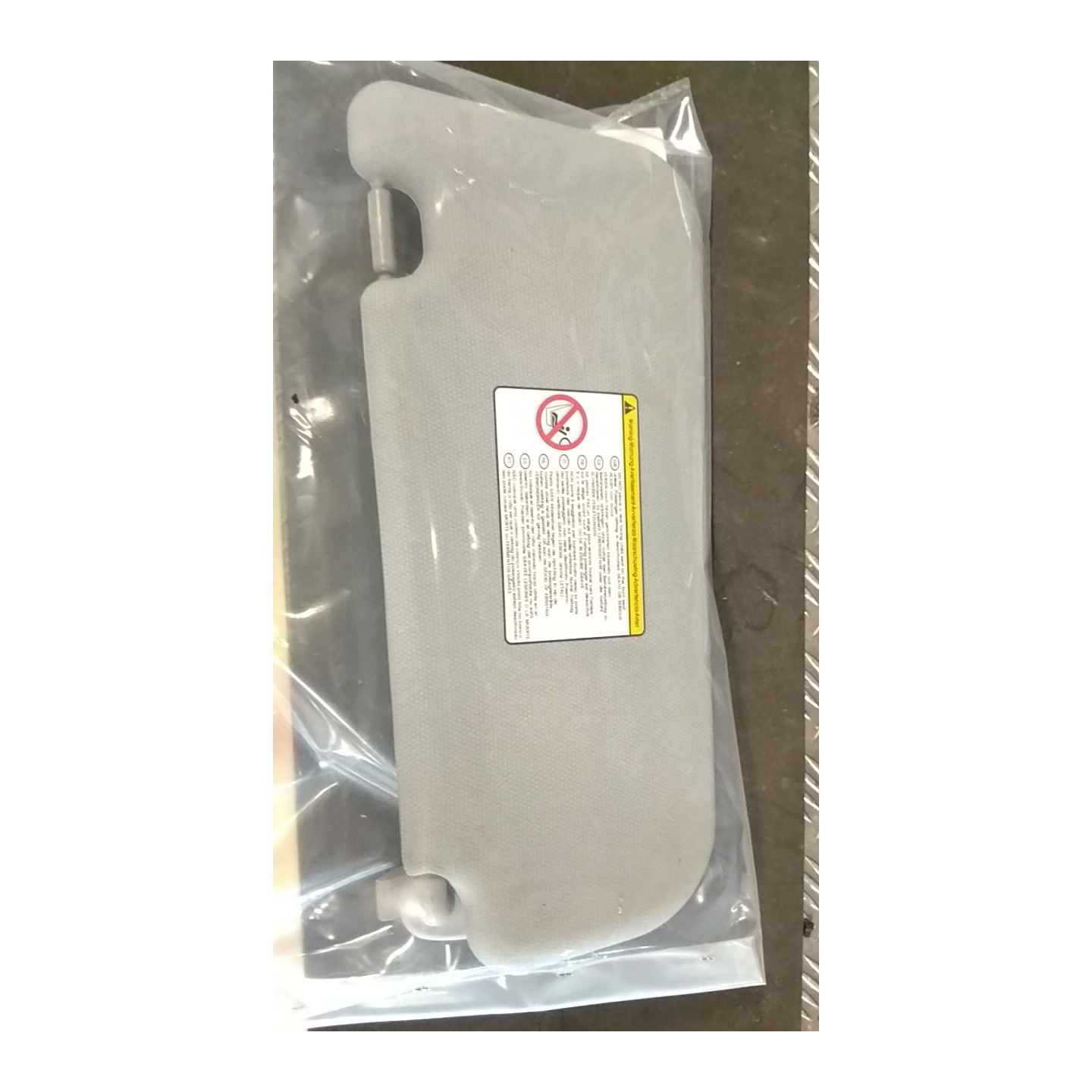 ALETTA PARASOLE PARABREZZA DX. 034 KIA RIO 3A SERIE (08/11-09/15) D3FA 852021W150DCM
