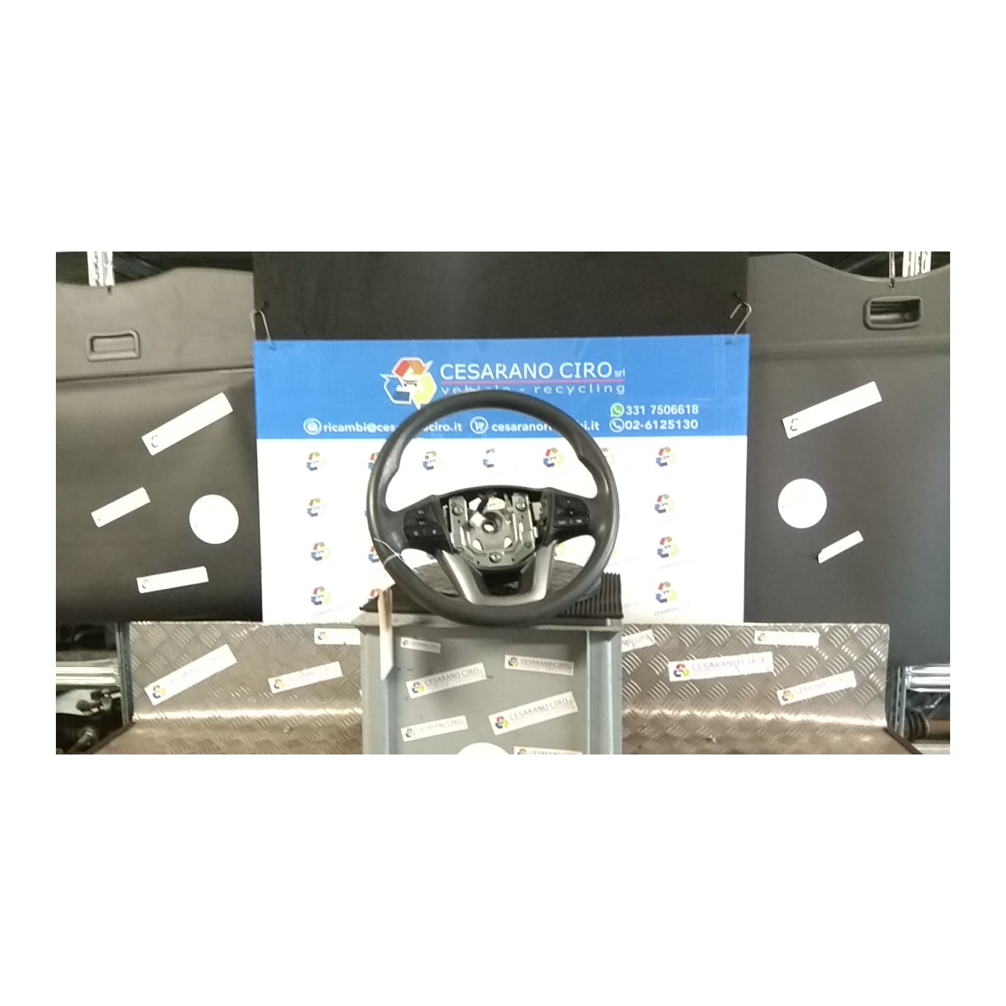 VOLANTE 038 KIA RIO 3A SERIE (08/11-09/15) D3FA 561201W000HU