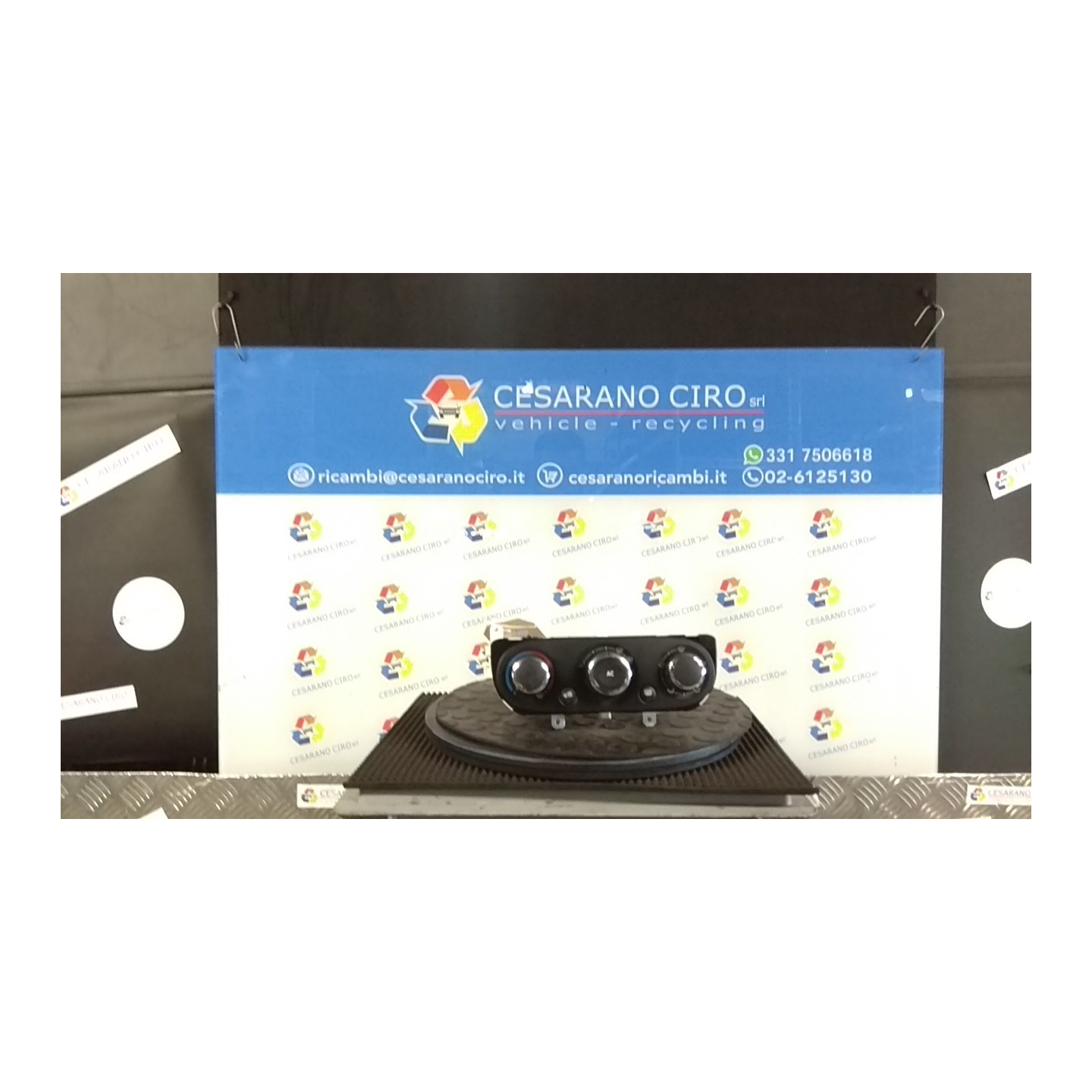 BLOCCO COMANDO CLIMATIZZAZIONE C/A/C 075 RENAULT CLIO 4A SERIE (07/12-12/16) D4FD7 275102750R