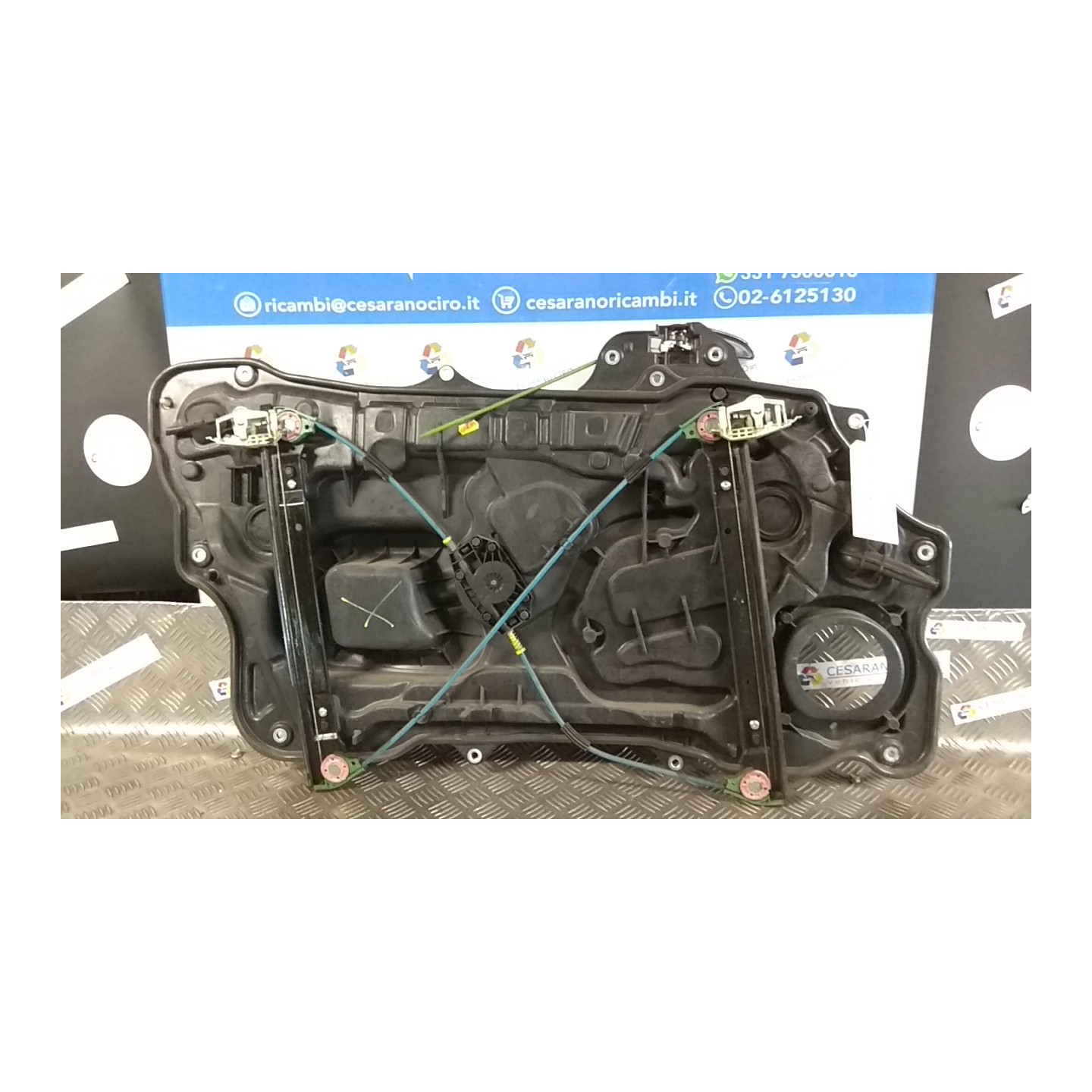 ALZACRISTALLO ELETTR. PORTA ANT. DX. 018 LANCIA YPSILON (TE) (09/06-12/08) 188A4000 71732828