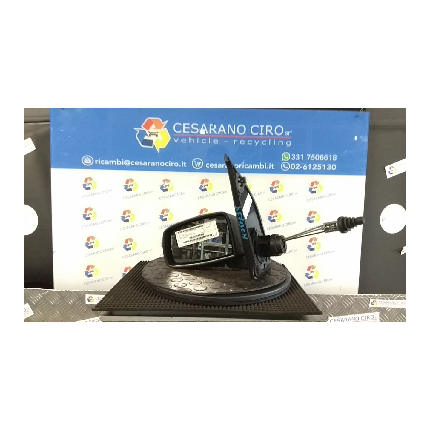 RETROVISORE EST. SX. 023 FIAT PANDA (2Q) (09/03-12/10) 188A4000 735357191