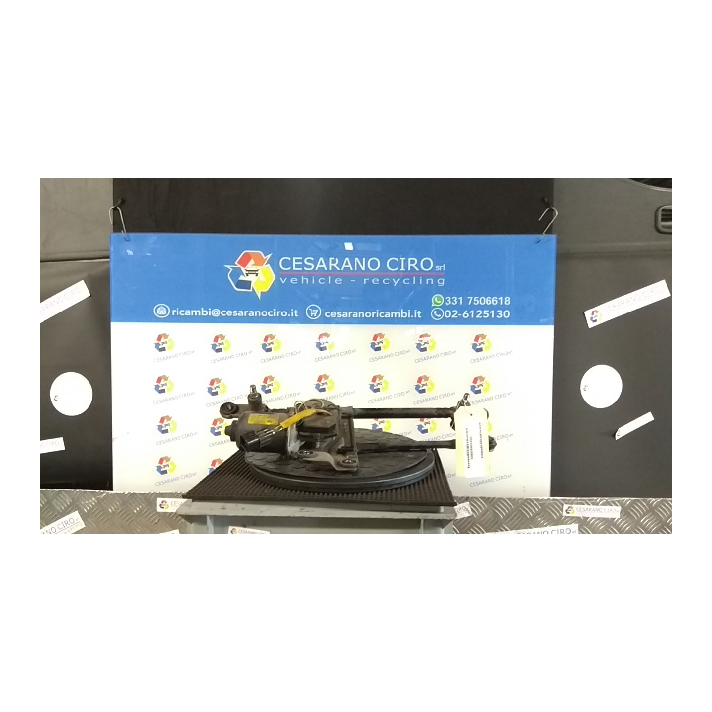 MECCANISMO TERGIPARABREZZA 029 HYUNDAI GETZ (07/02-12/09) G4EA 981201C001