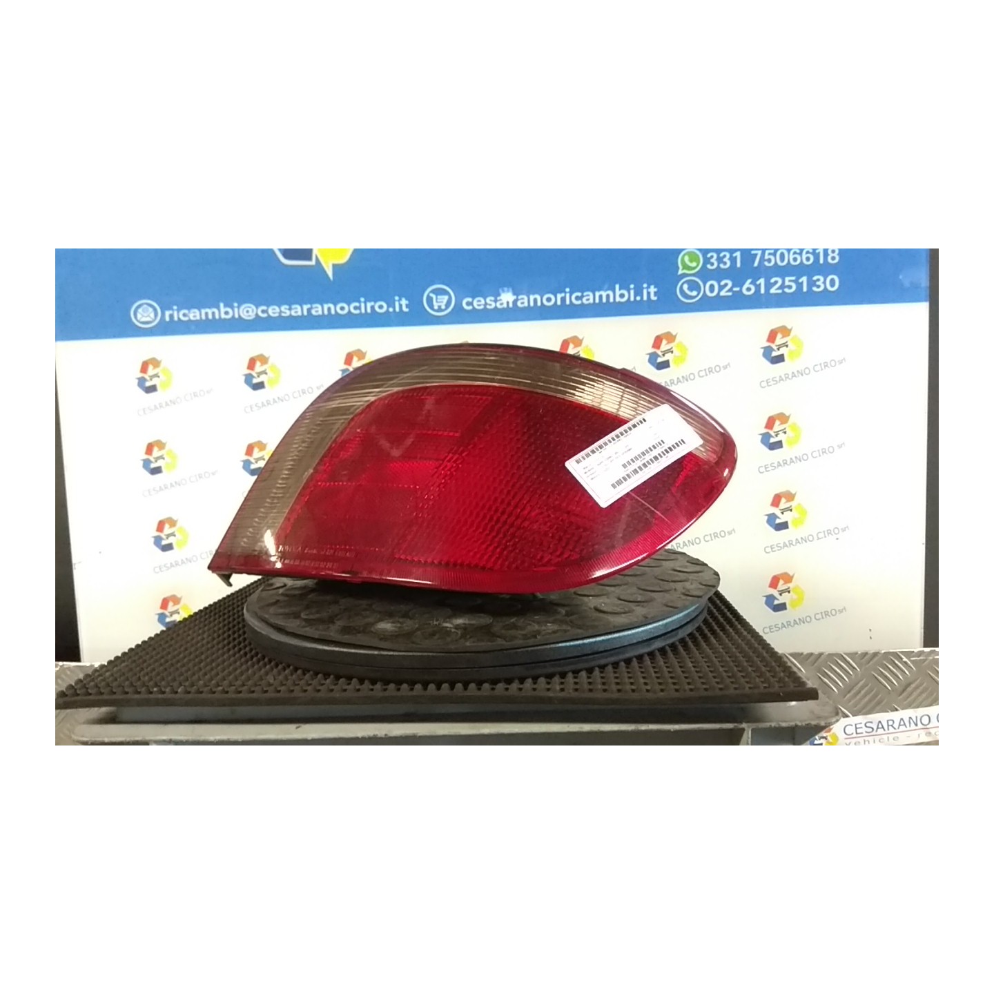 FANALE POST. 08/99-12/02 DX. 034 TOYOTA YARIS (03/99-11/05)     (JPP) 1SZFE 8155052130