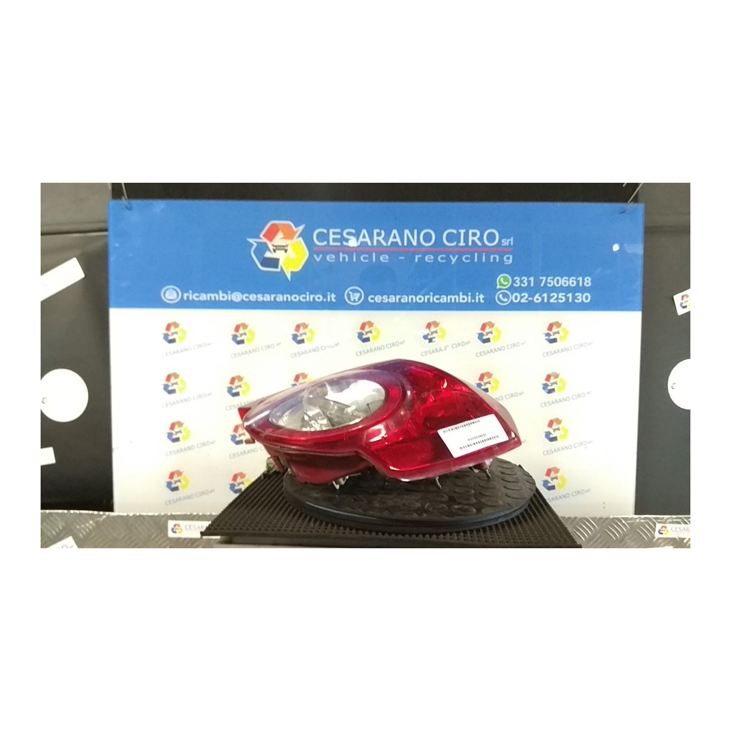 FANALE POST. DX. 038 CHEVROLET (DAEWOO) AVEO (T250) (06/08-11/12) B12D1 95952067