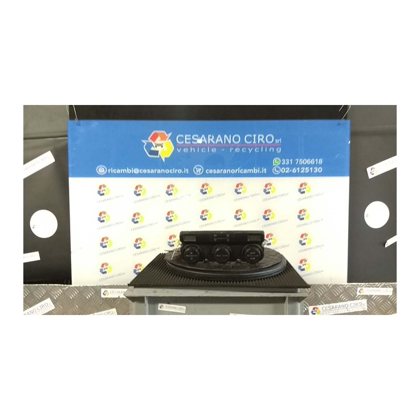 BLOCCO COMANDO CLIMATIZZAZIONE ELETTRONICO 043 SKODA OCTAVIA (1Z) (08/04-01/09) BKC 1Z0907044M3X1