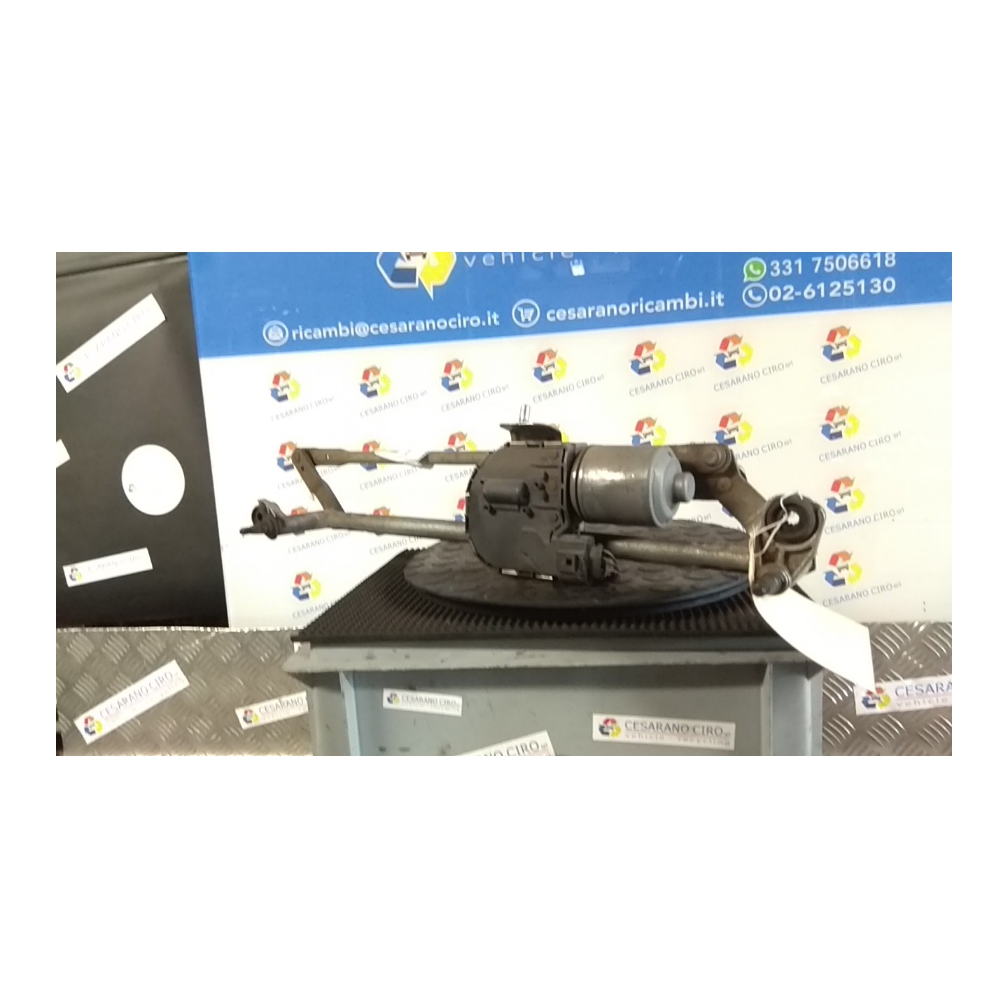 MECCANISMO TERGIPARABREZZA CON MOTORINO 044 SKODA OCTAVIA (1Z) (08/04-01/09) BKC NB3753099009001