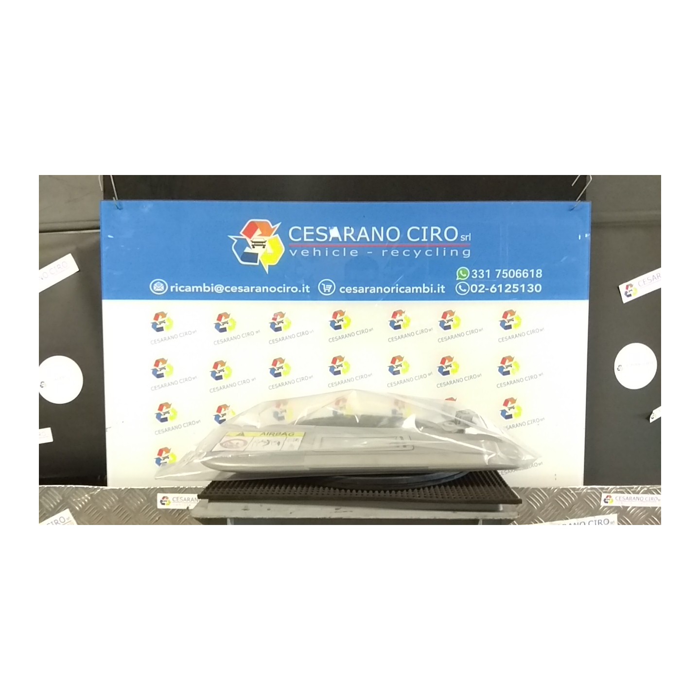 ALETTA PARASOLE PARABREZZA DX. 072 FIAT QUBO (4N) (06/16-) 225A2000 735685626
