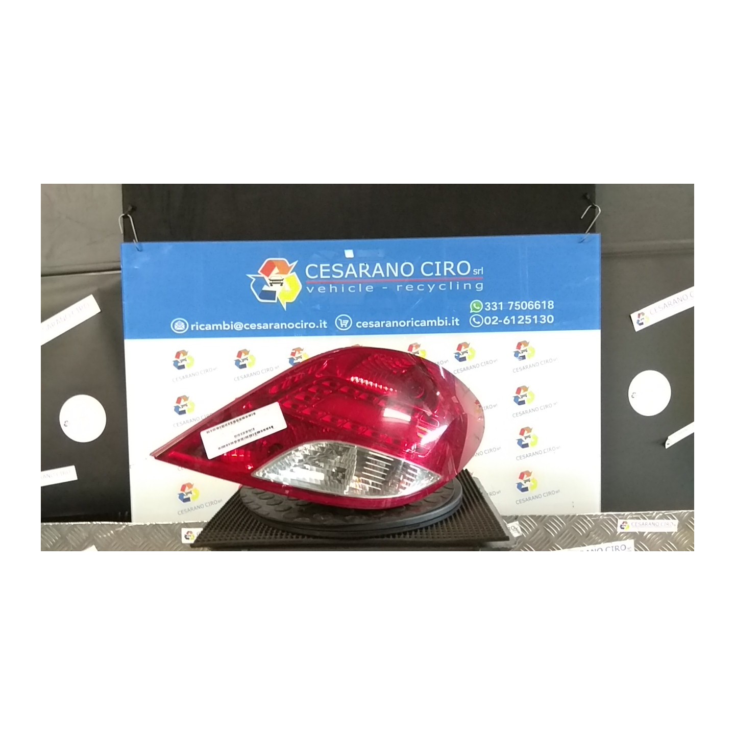 FANALE POST. DX. 123 PEUGEOT 207 (06/09-) KFT 6351HQ