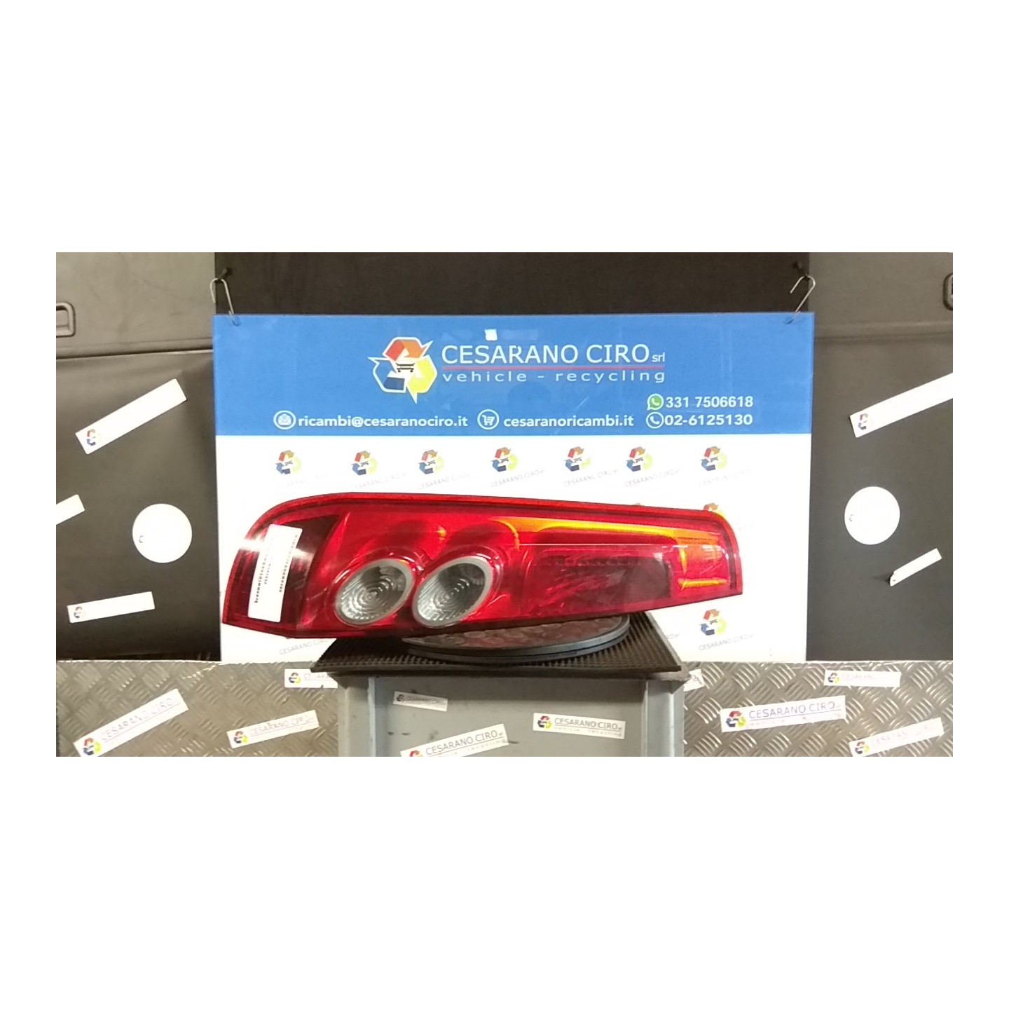 FANALE POST. SX. 127 FORD FIESTA (CBK) (12/05-12/08) F6JB 1432274