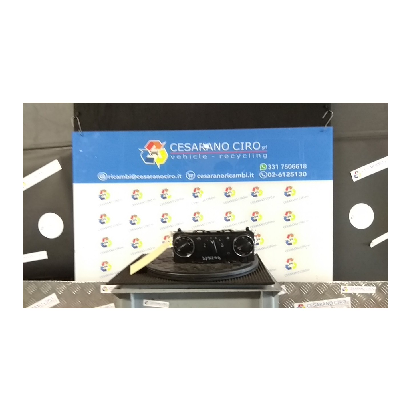BLOCCO COMANDO CLIMATIZZAZIONE 146 MERCEDES-BENZ CLASSE A (W/C169) (07/04-04/13 266940 A1698302585