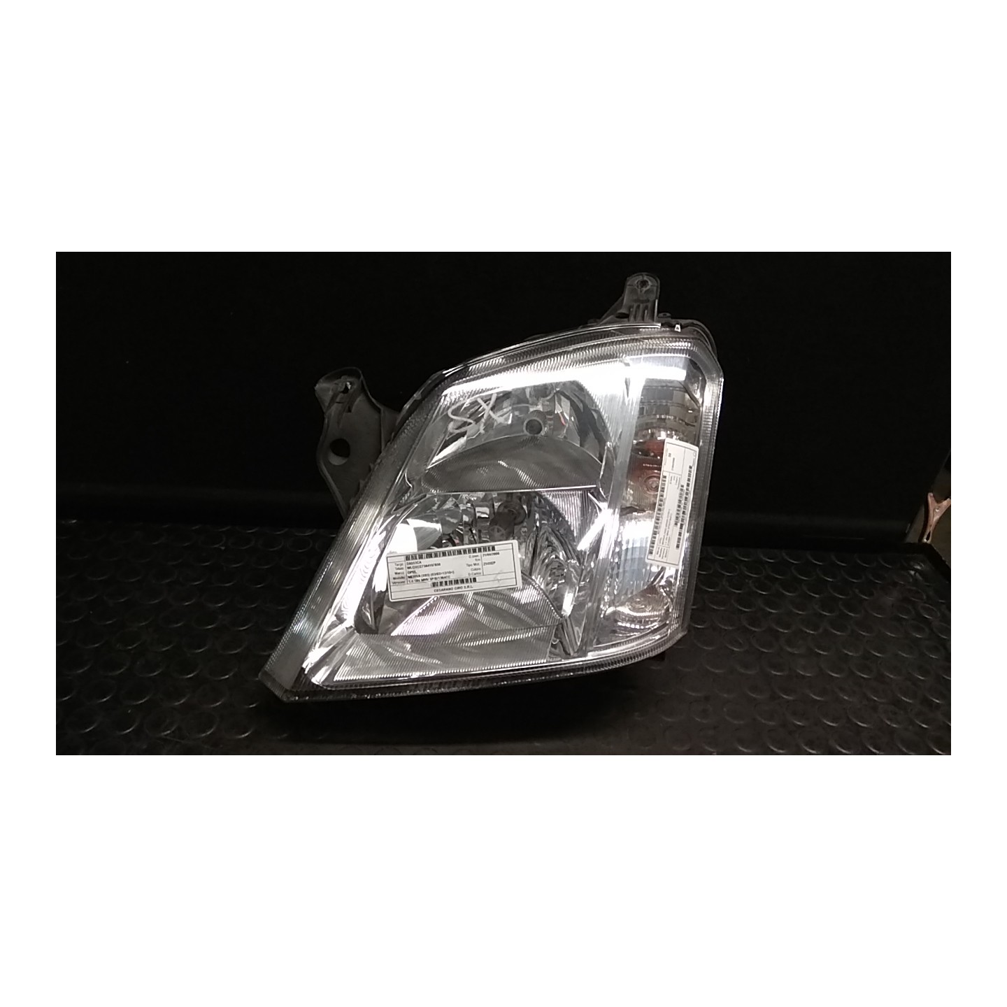 PROIETTORE SX. 032 OPEL MERIVA (X03) (03/03-12/10) Z14XEP 93175364