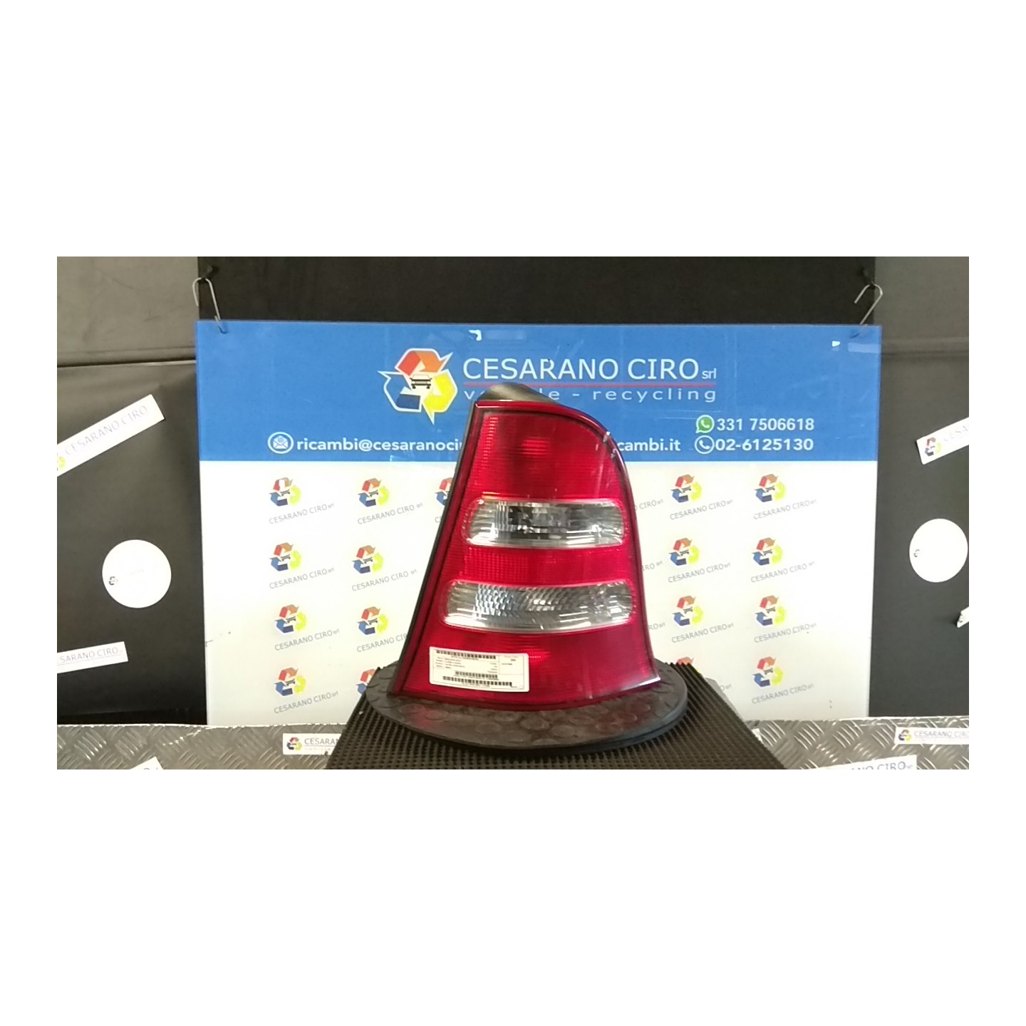 FANALE POST. AVANTGARDE SX. 104 MERCEDES-BENZ CLASSE A (W168) (10/97-02/01) 166940 A1688200964