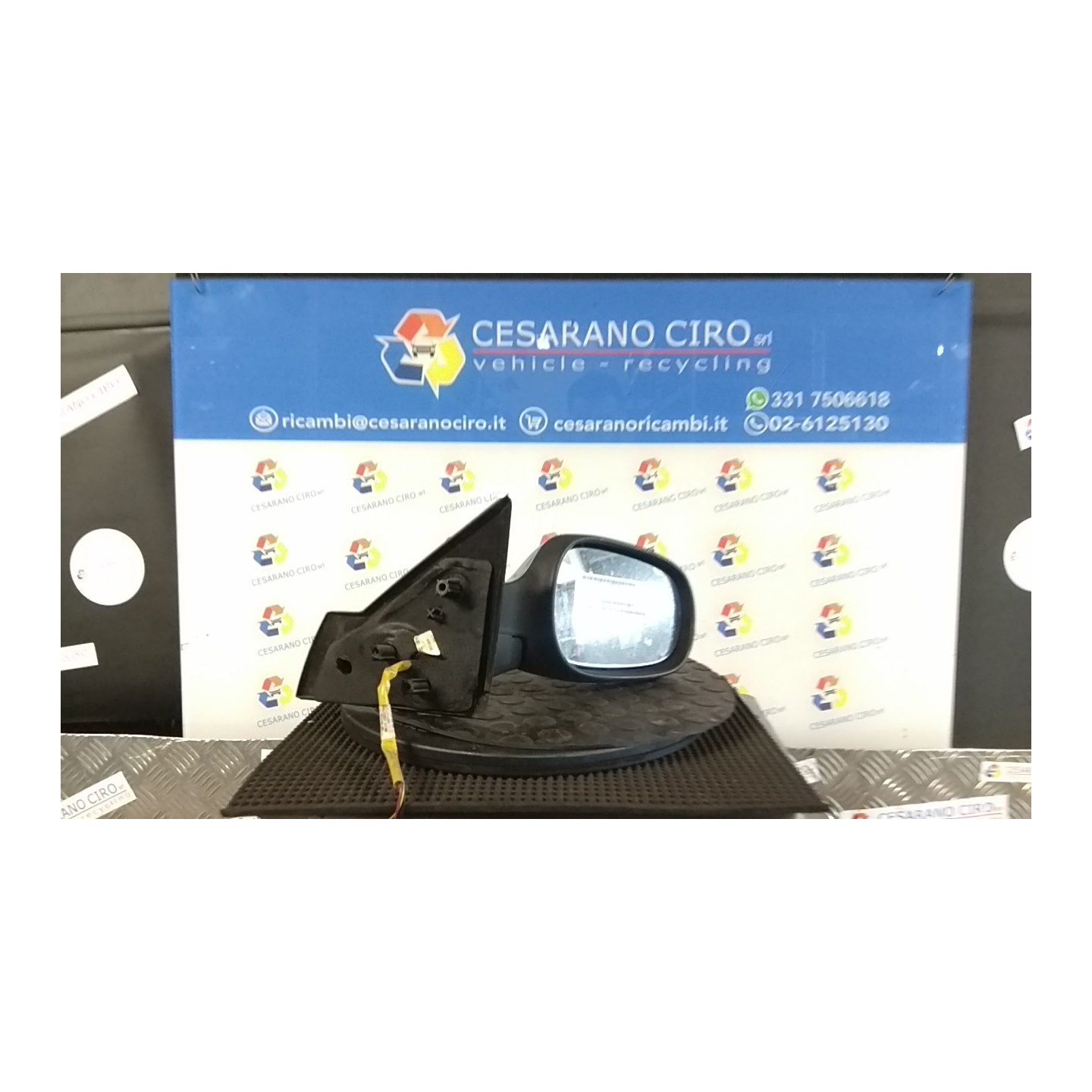 RETROVISORE EST. REGOLAZ. ELETTR. TERMICO DX. 113 NISSAN MICRA (CK12E) (11/05-) CR14 96301BC30C