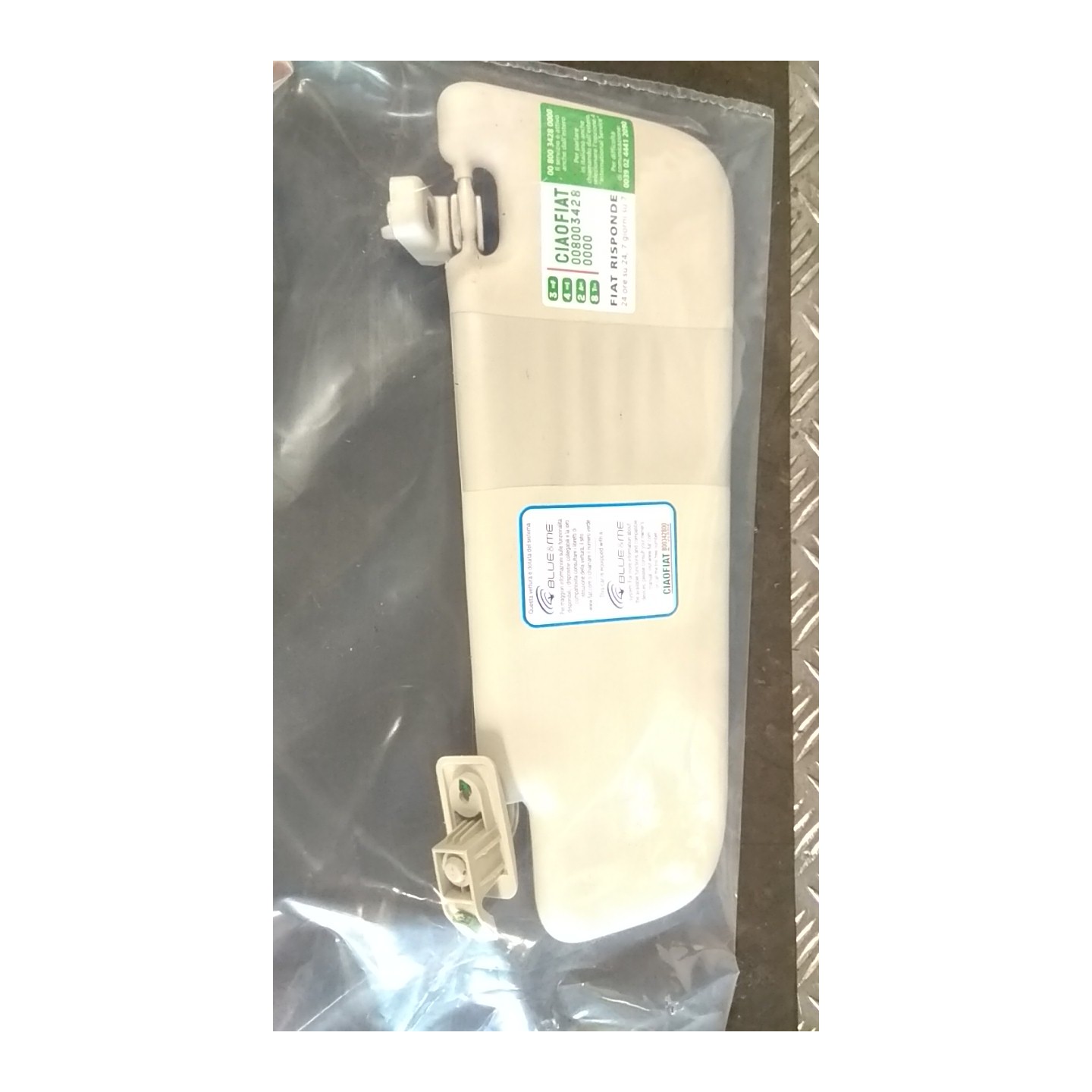 ALETTA PARASOLE PARABREZZA LL1, LL2, LL3, LL4, LL7 SX. 006 FIAT 500 (3P) (07/07-01/15) 169A1000 735643362