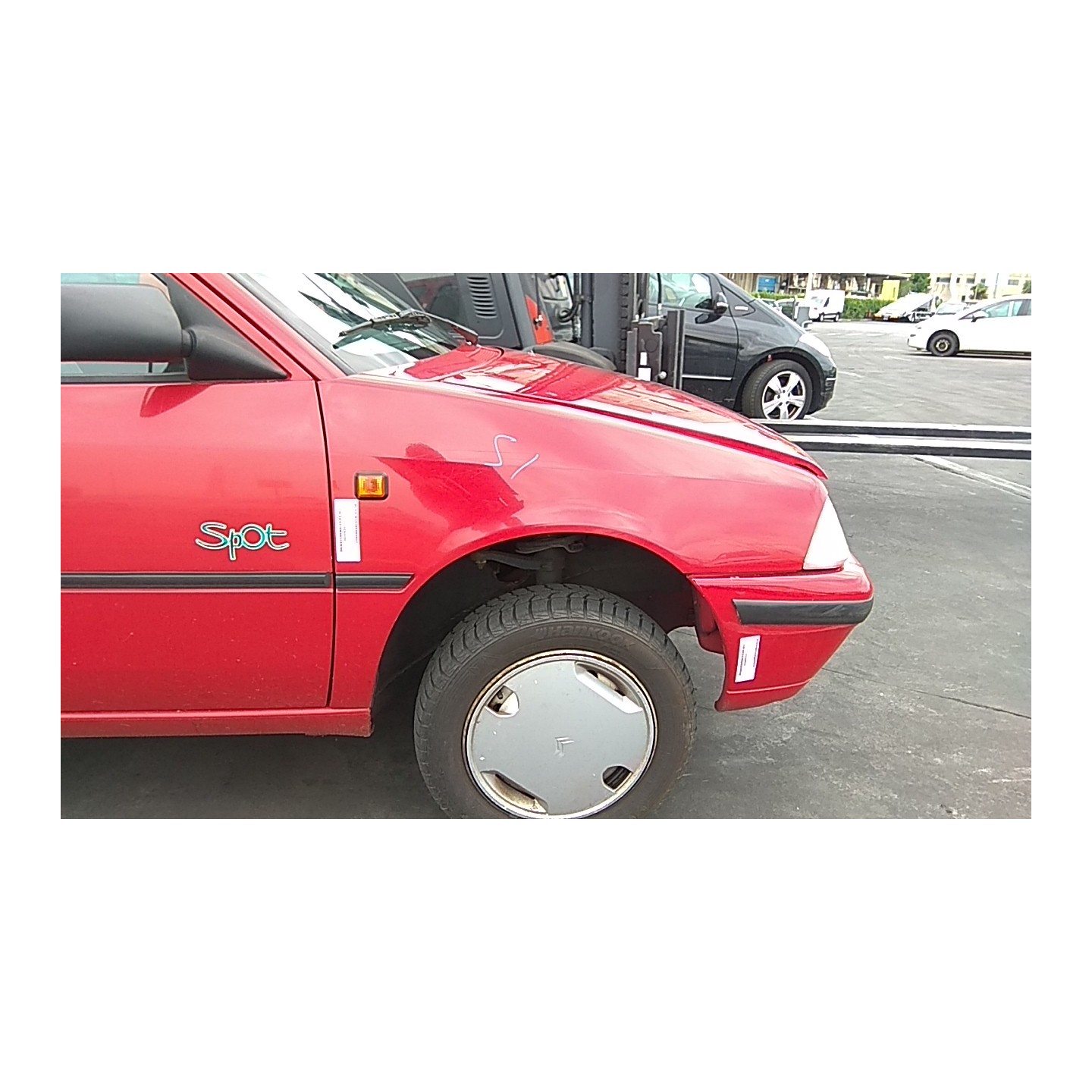 PARAFANGO ANT. DX. 070 CITROEN AX (09/93-01/99) CDZ 96070967