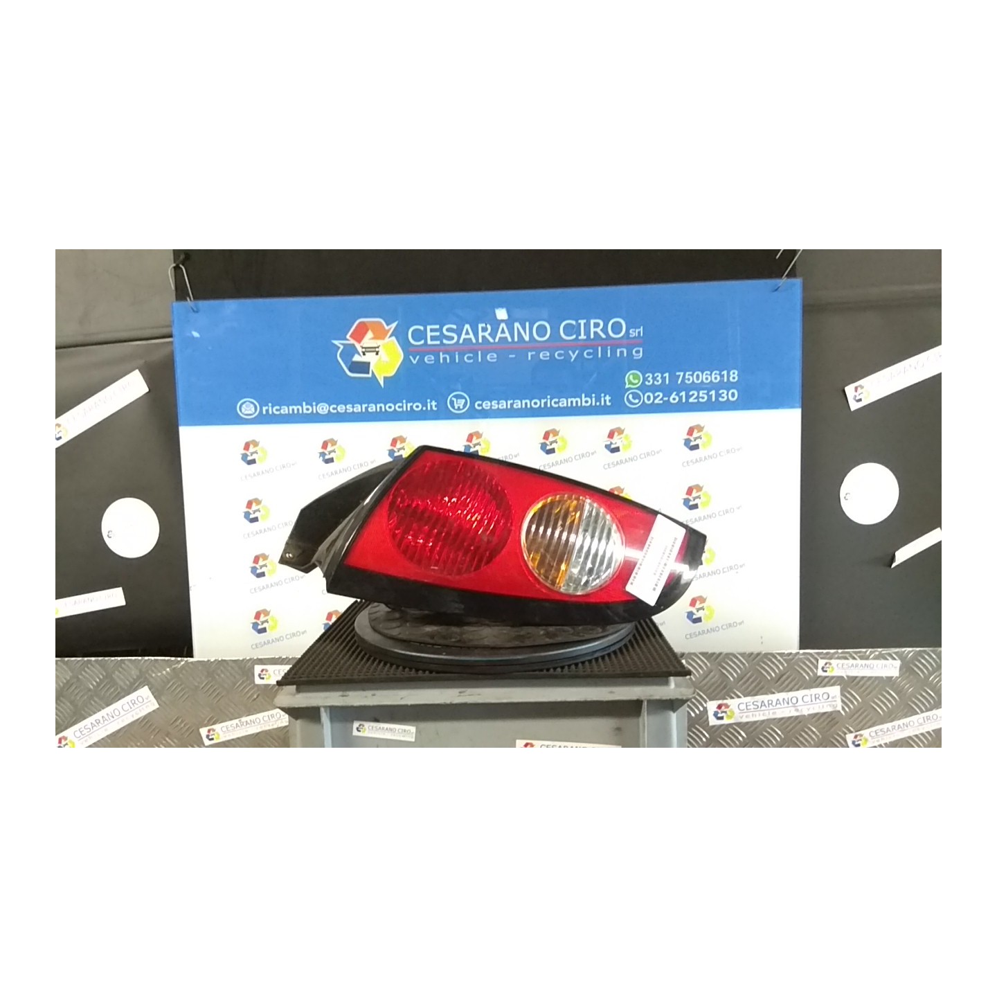 FANALE POST. 01- SX. 015 HYUNDAI ATOS PRIME (12/99-09/03) G4HCE 9240106010