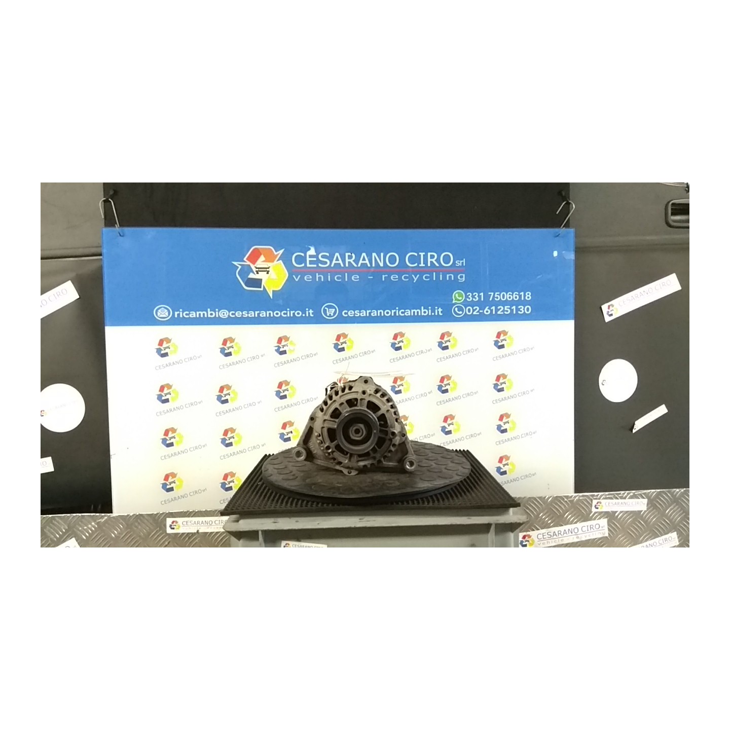ALTERNATORE C/A/C 078 CHEVROLET (DAEWOO) AVEO (T300) (05/11-) A12XER 13579655