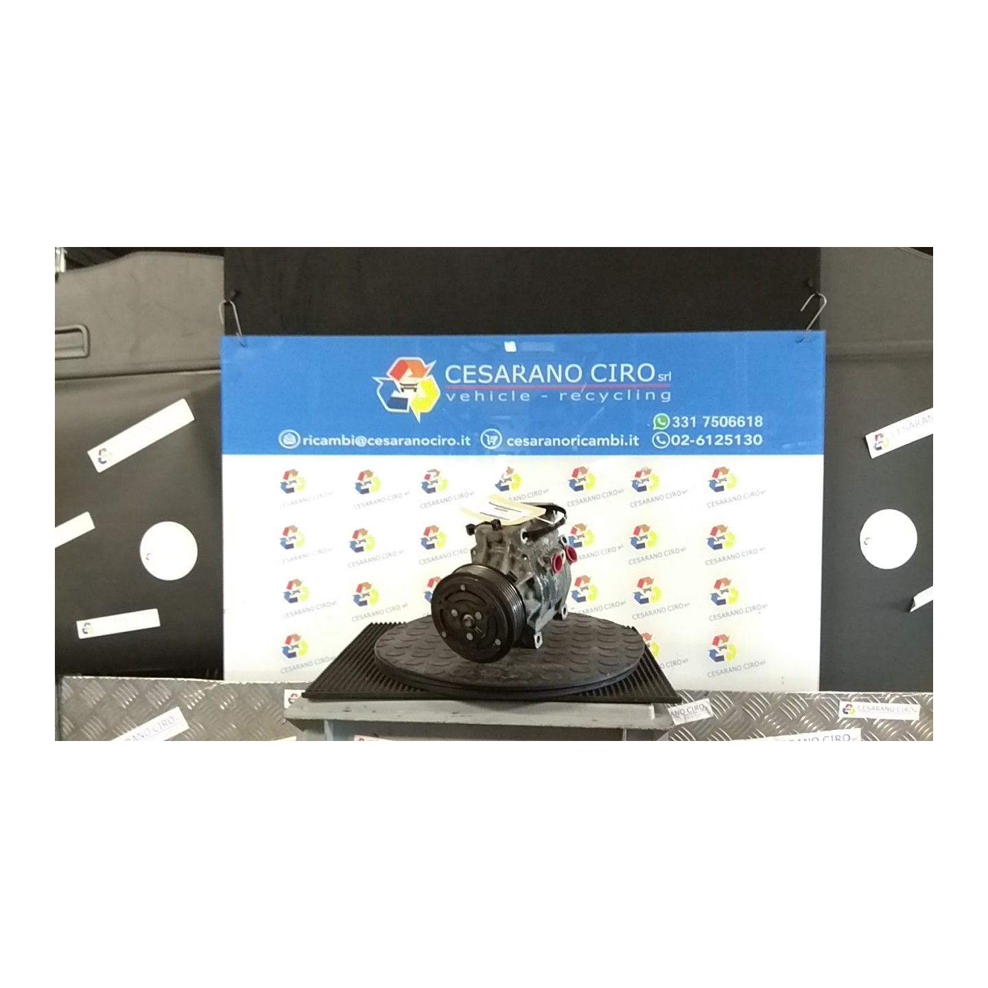 COMPRESSORE A/C 081 FORD KA (CCU) (10/08-03/17) 169A1000 2315647