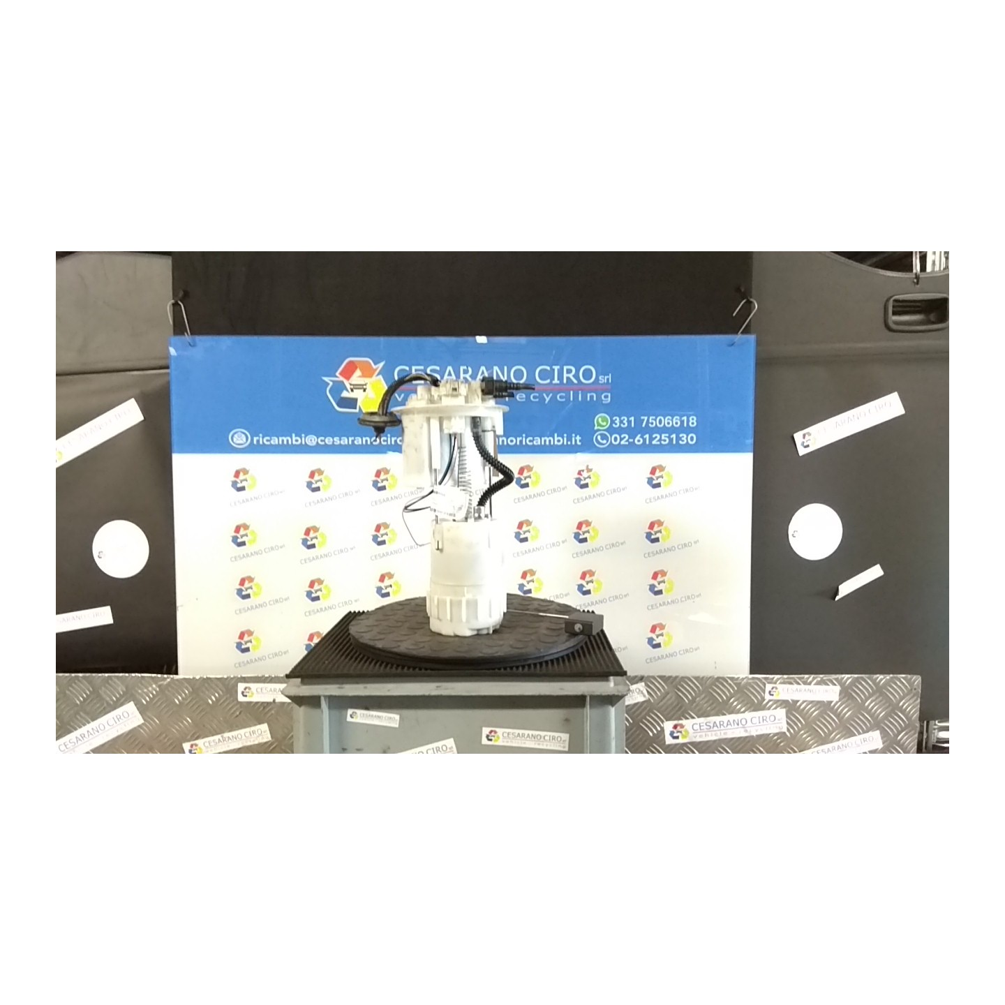 POMPA CARBURANTE C/TRASDUTTORE (GALLEGGIANTE) 019 PEUGEOT 107 (06/05-) 1KR 1611846480